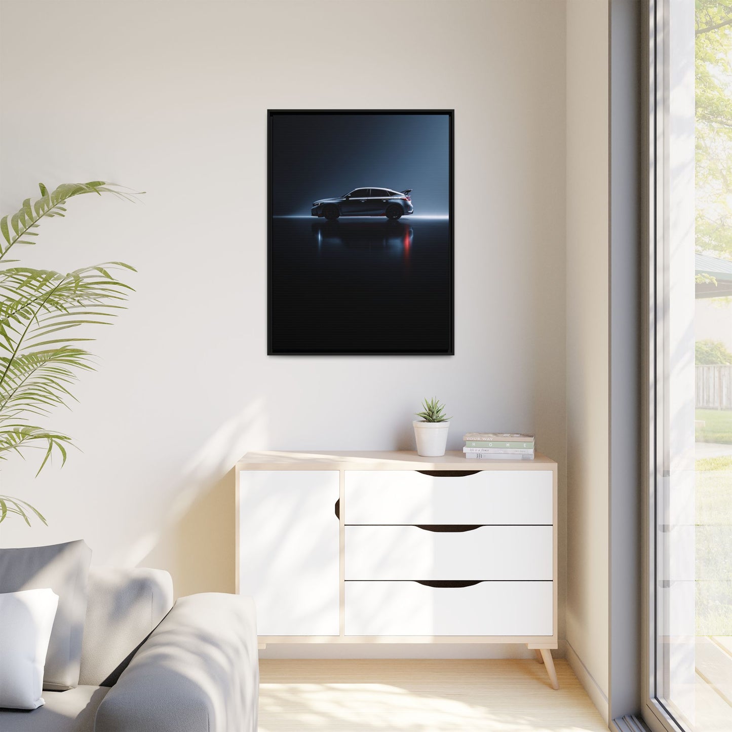 Honda Civic Type R FL5 – Modern Hot Hatch Silhouette | Luxury Matte Canvas
