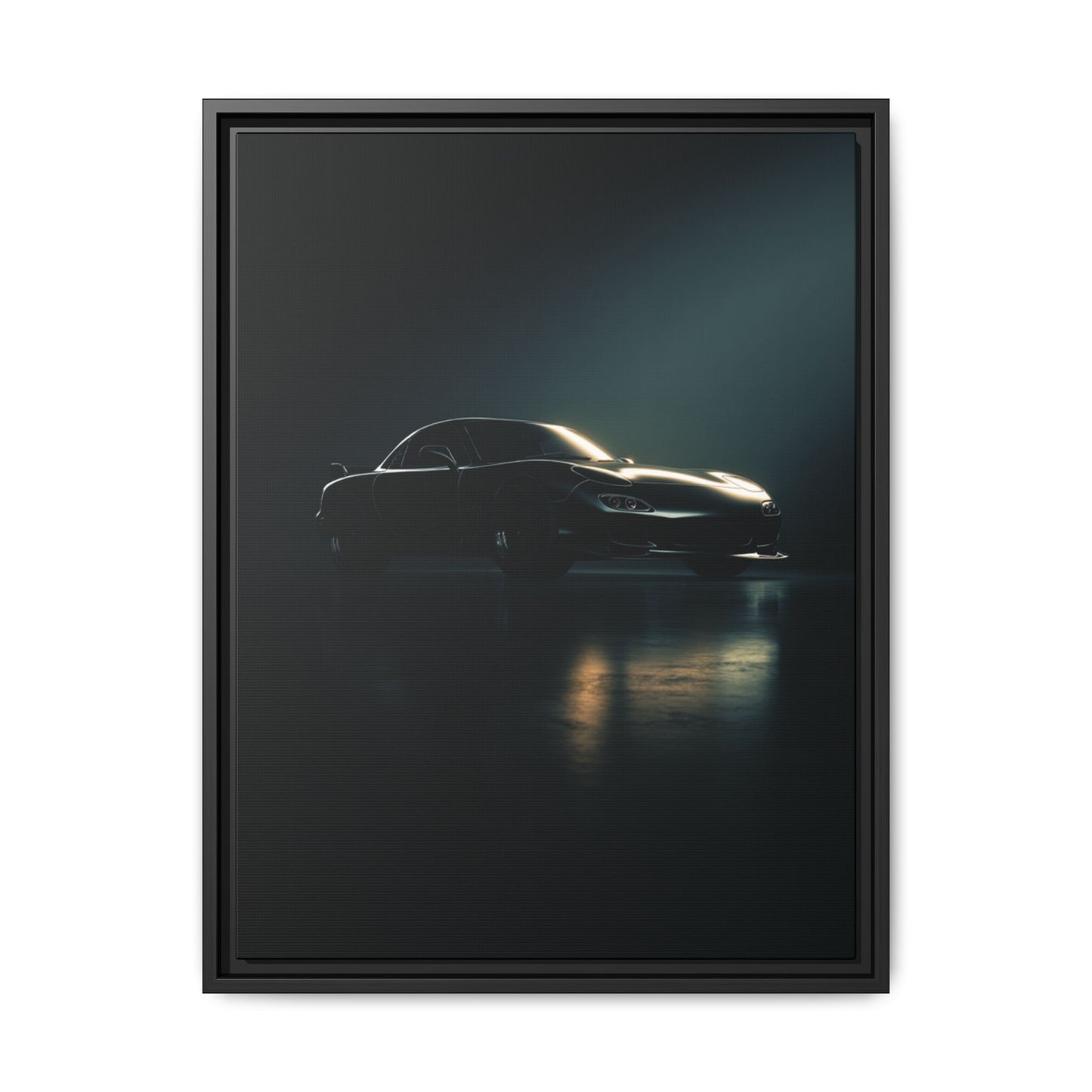 Mazda RX-7 FD – Rotary Legend Silhouette | Luxury Matte Canvas