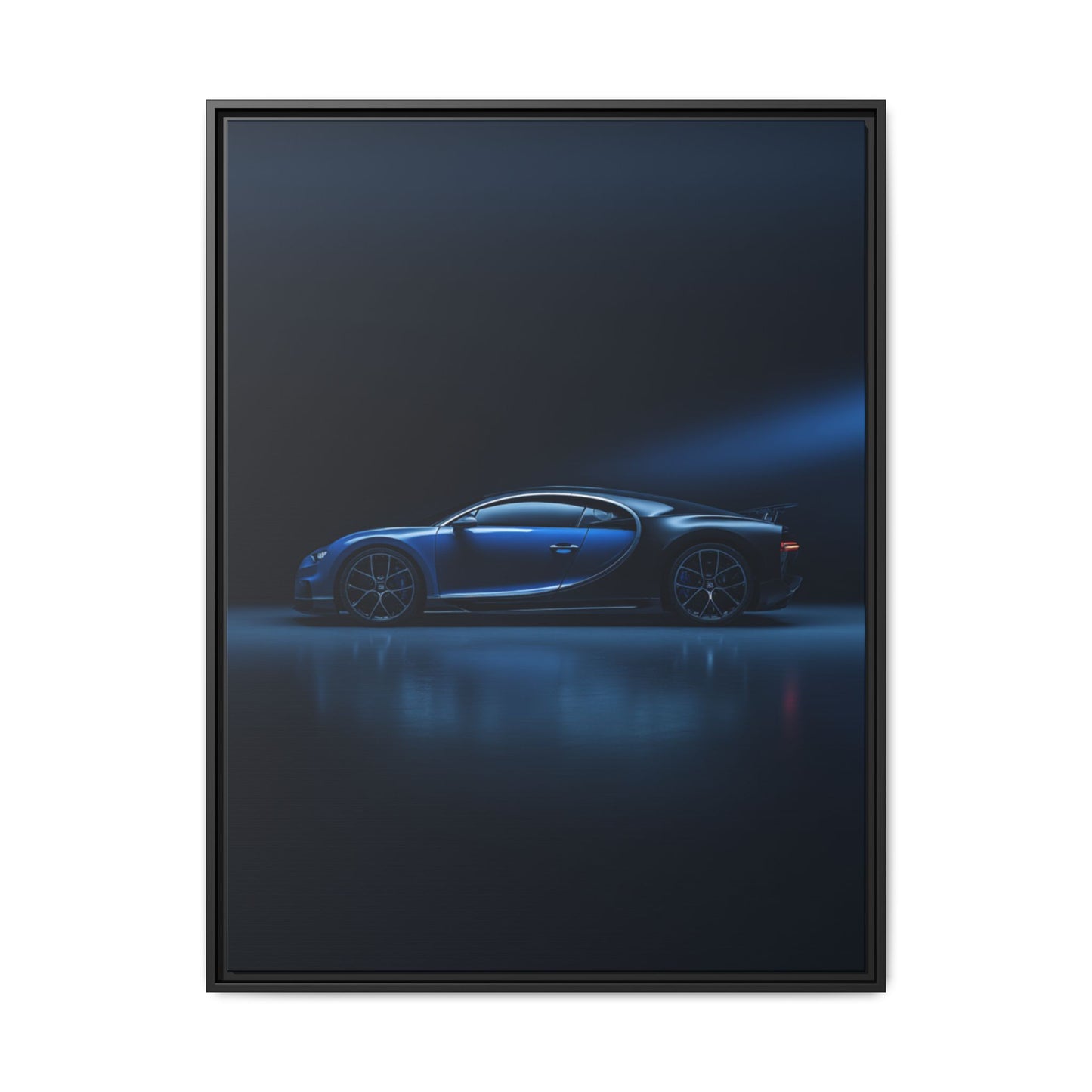 Bugatti Chiron – Hyperline Silhouette | Luxury Matte Canvas