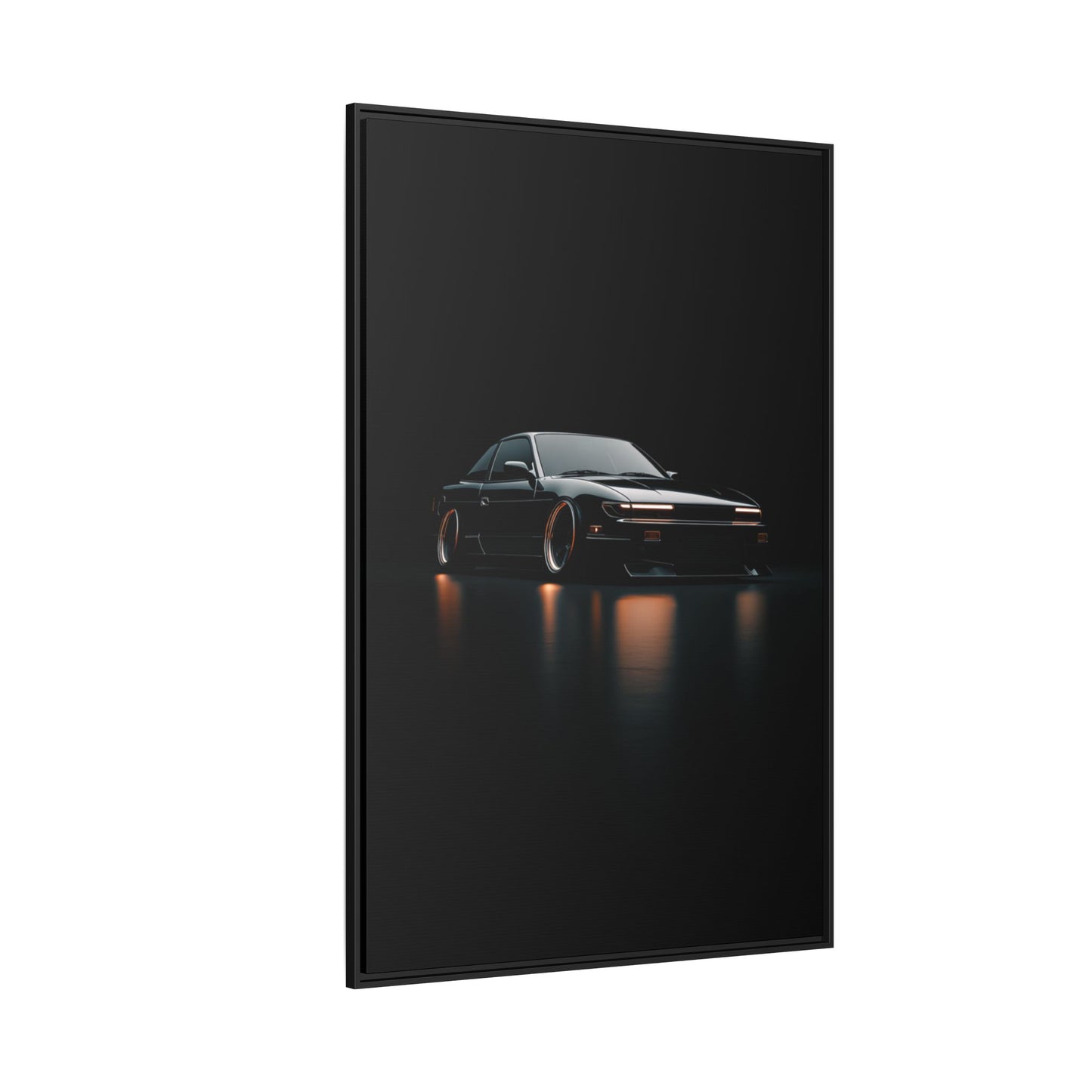 Nissan 240SX S13 – JDM Drift Icon Silhouette | Luxury Matte Canvas