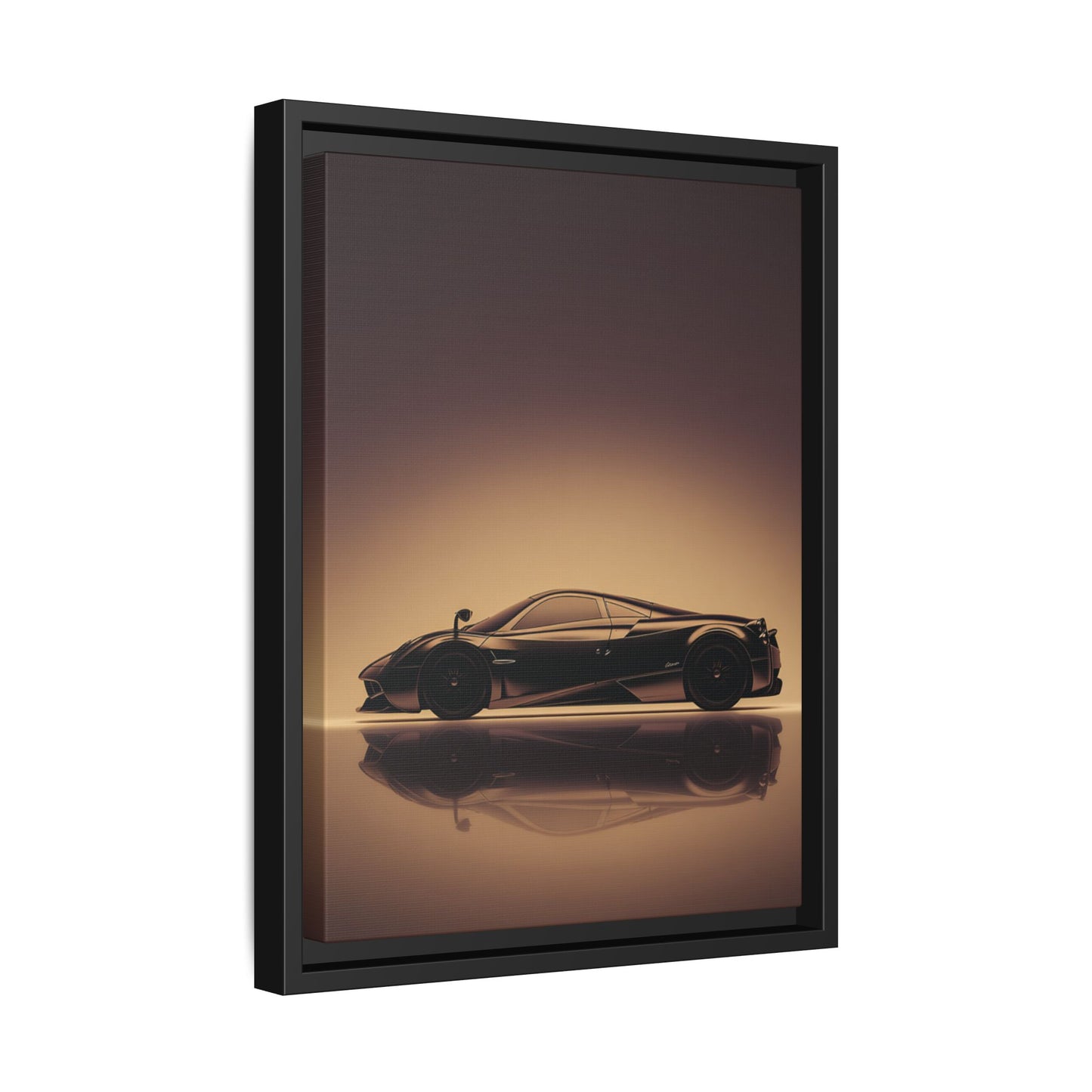 Pagani Huayra – Airflow Silhouette | Luxury Matte Canvas