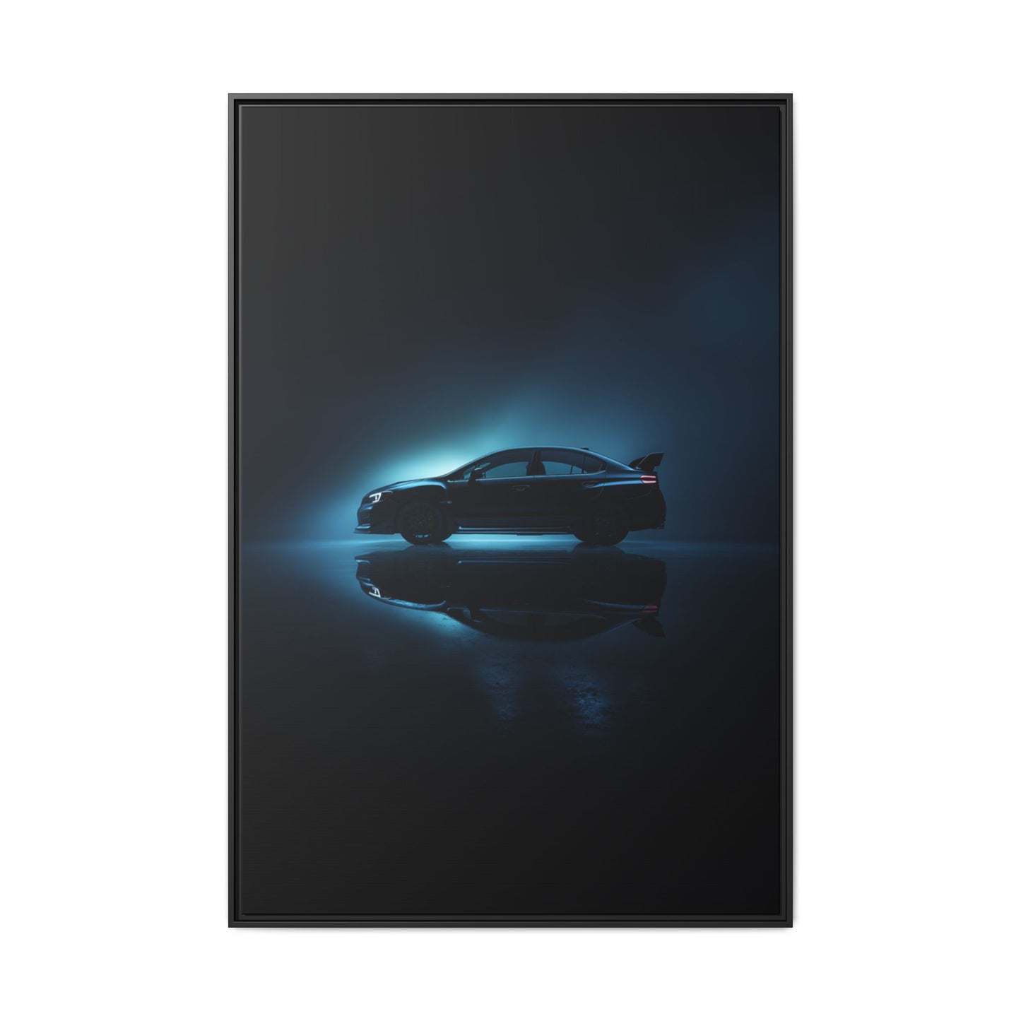 Subaru WRX STI – Rally Legend Silhouette | Luxury Matte Canvas