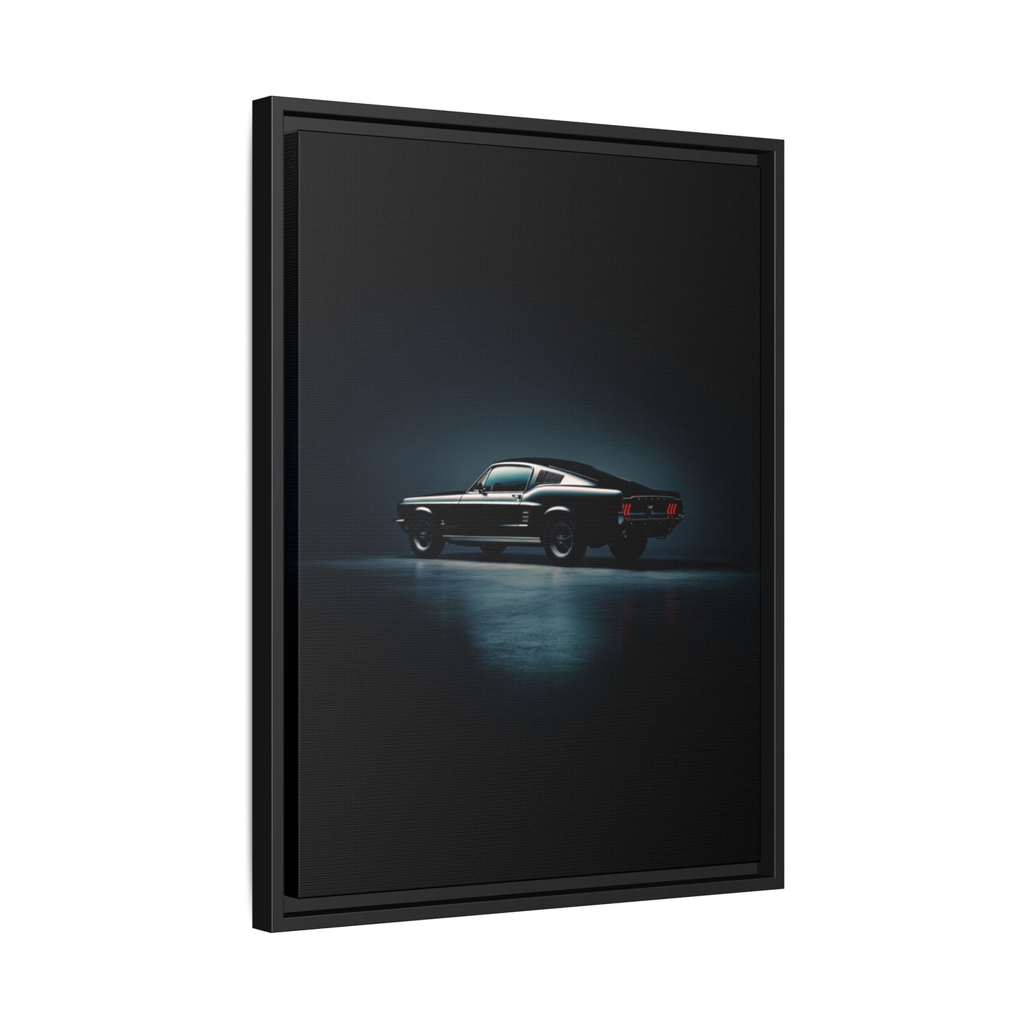 1967 Ford Mustang – Classic Muscle Silhouette | Luxury Matte Canvas