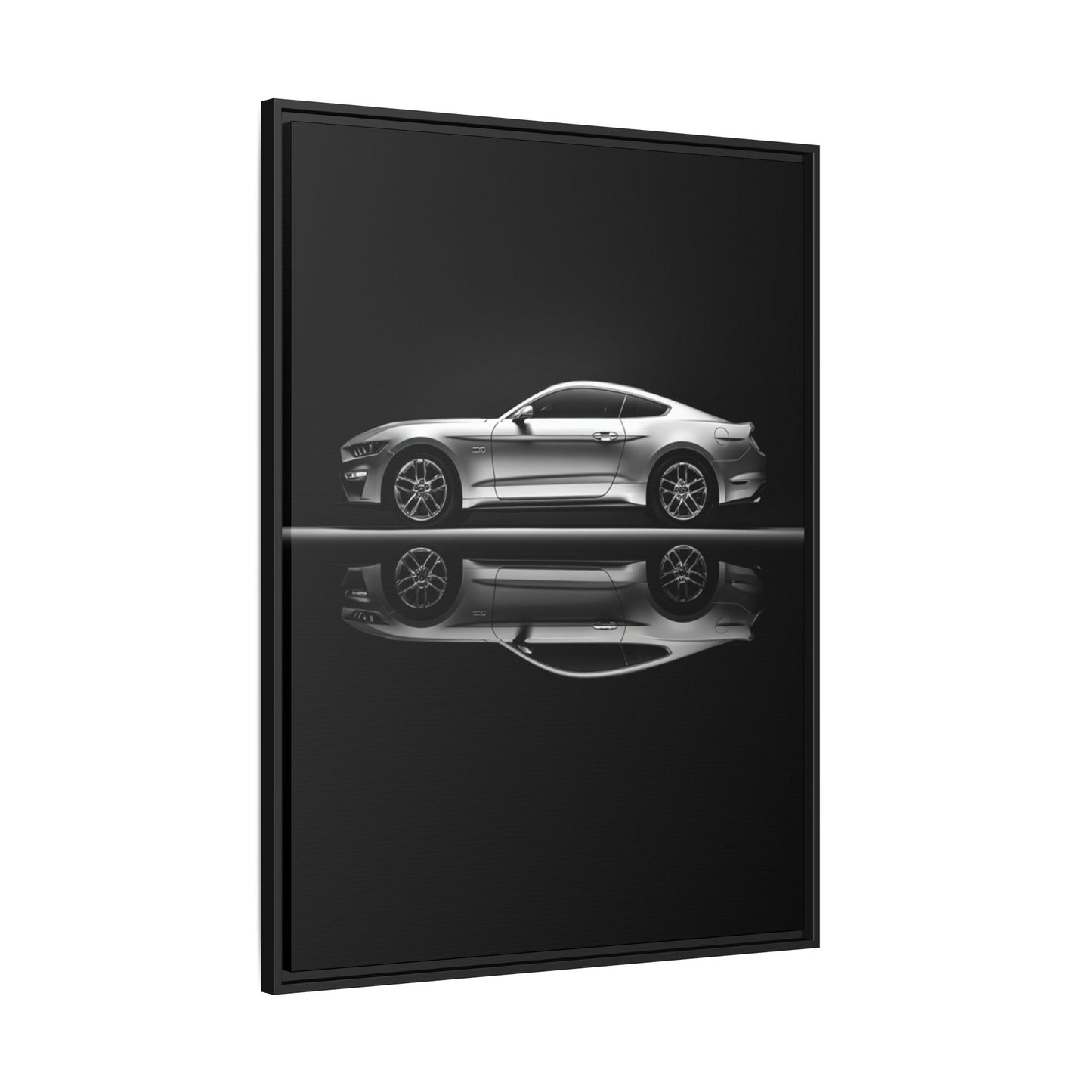 Ford Mustang GT (S550) – Modern Muscle Silhouette | Luxury Matte Canvas