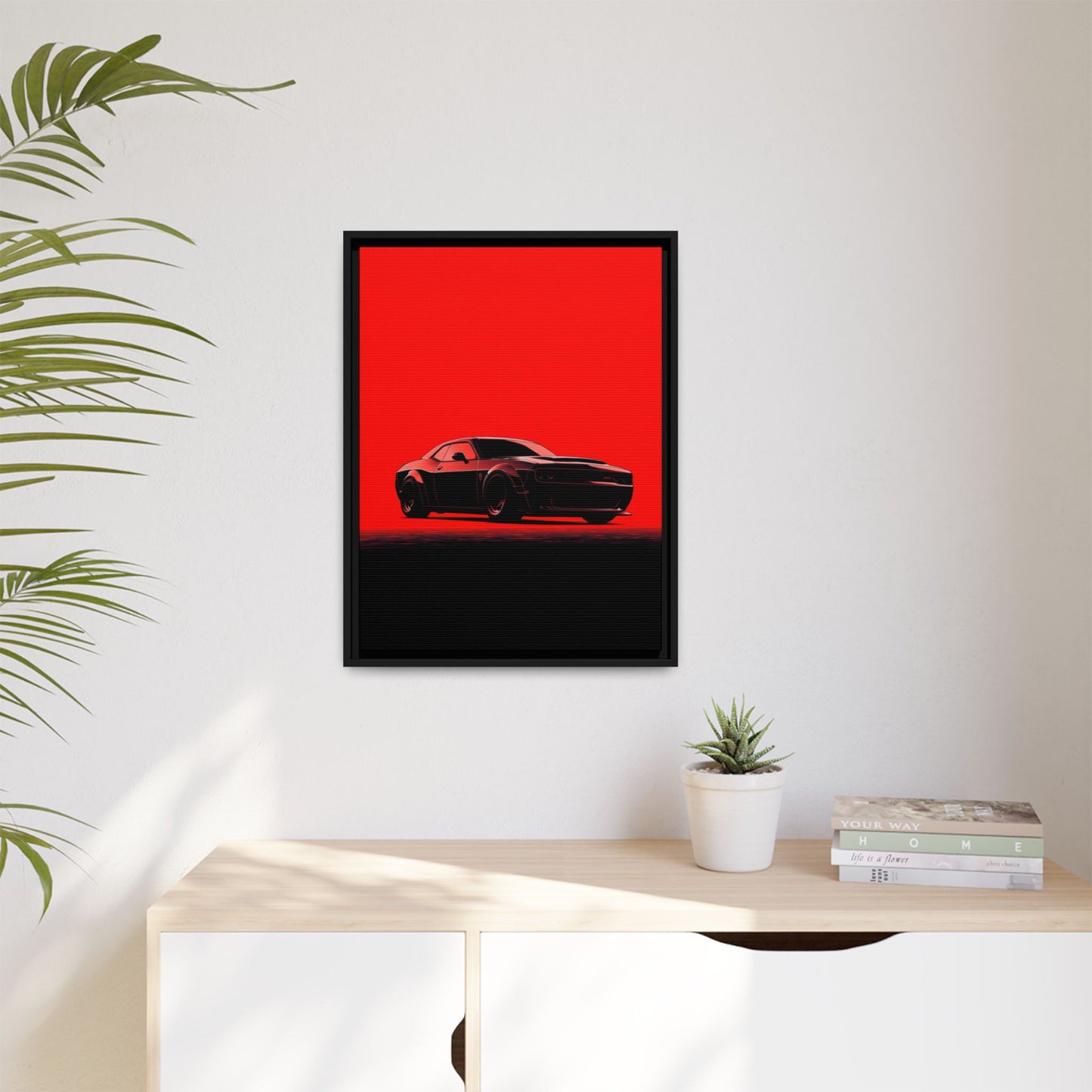 Dodge Challenger Hellcat – Supercharged Silhouette | Luxury Matte Canvas