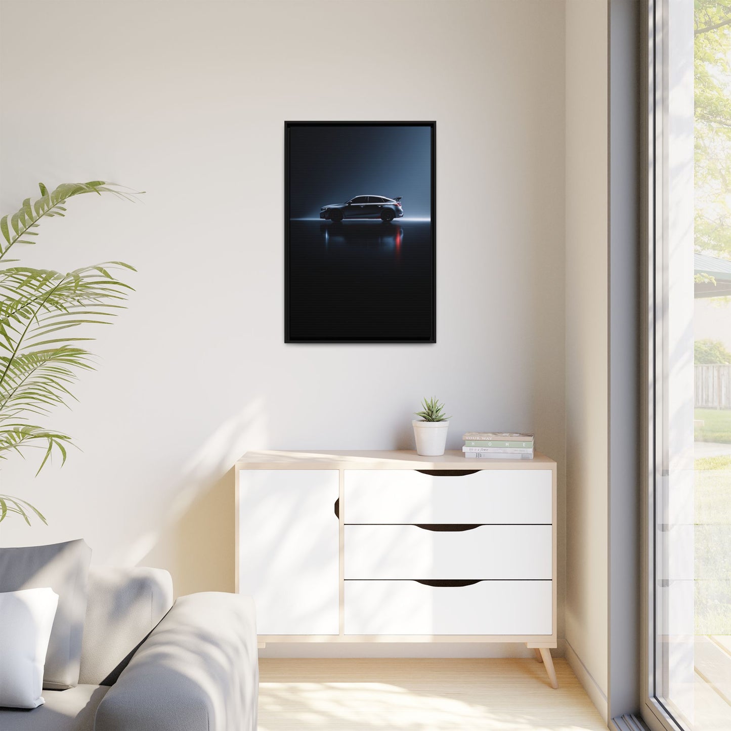 Honda Civic Type R FL5 – Modern Hot Hatch Silhouette | Luxury Matte Canvas