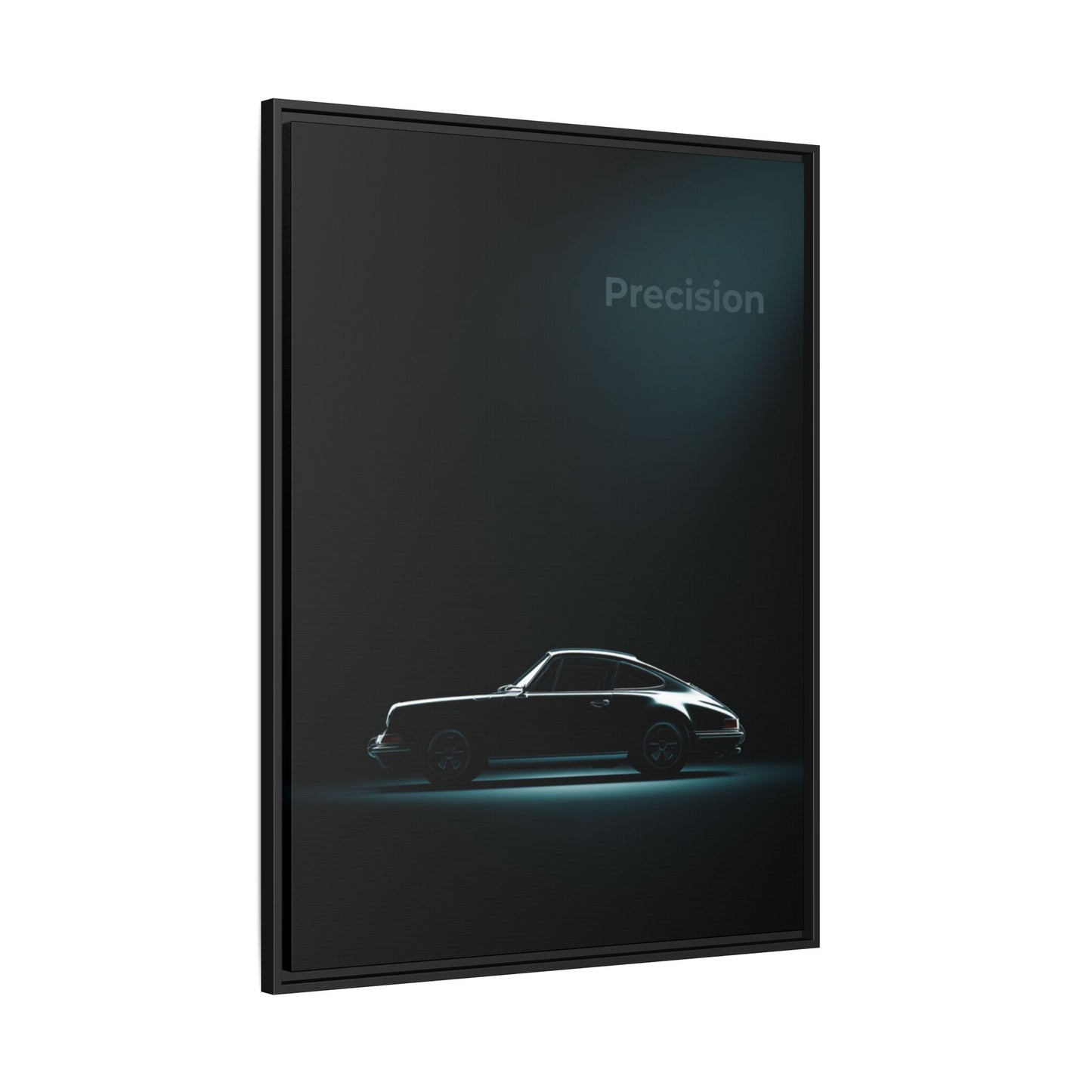 Porsche 911 – Precision Silhouette | Luxury Matte Canvas