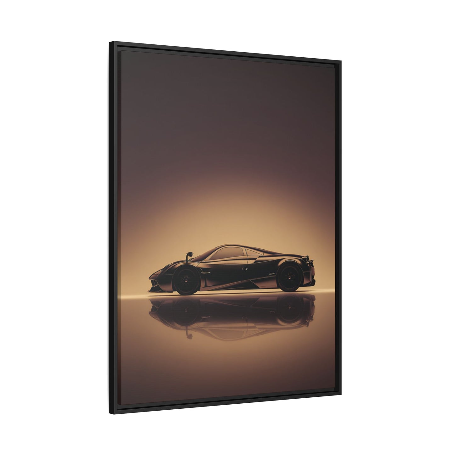 Pagani Huayra – Airflow Silhouette | Luxury Matte Canvas