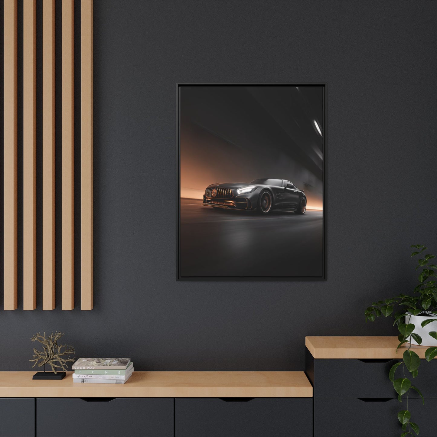 Mercedes-AMG GT – Performance Silhouette | Luxury Matte Canvas