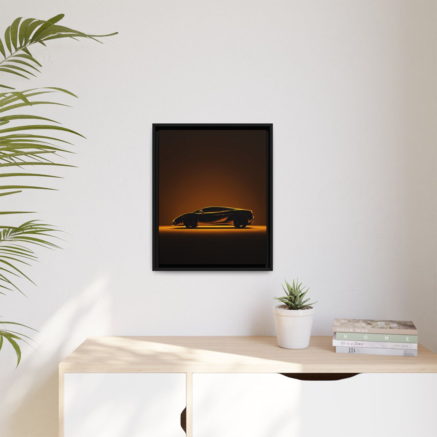 Lamborghini Gallardo – Classic Bull Silhouette | Luxury Matte Canvas