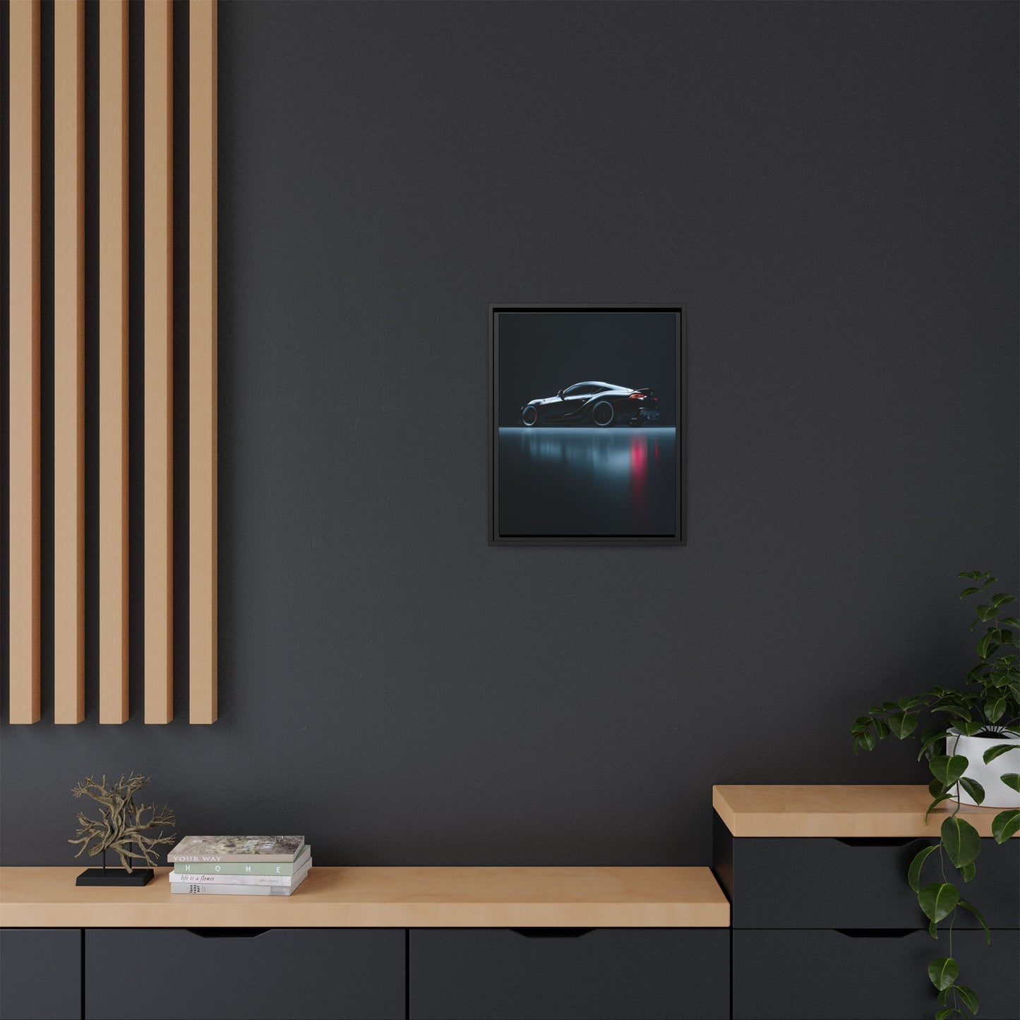 Toyota Supra MK5 – Modern JDM Silhouette | Luxury Matte Canvas