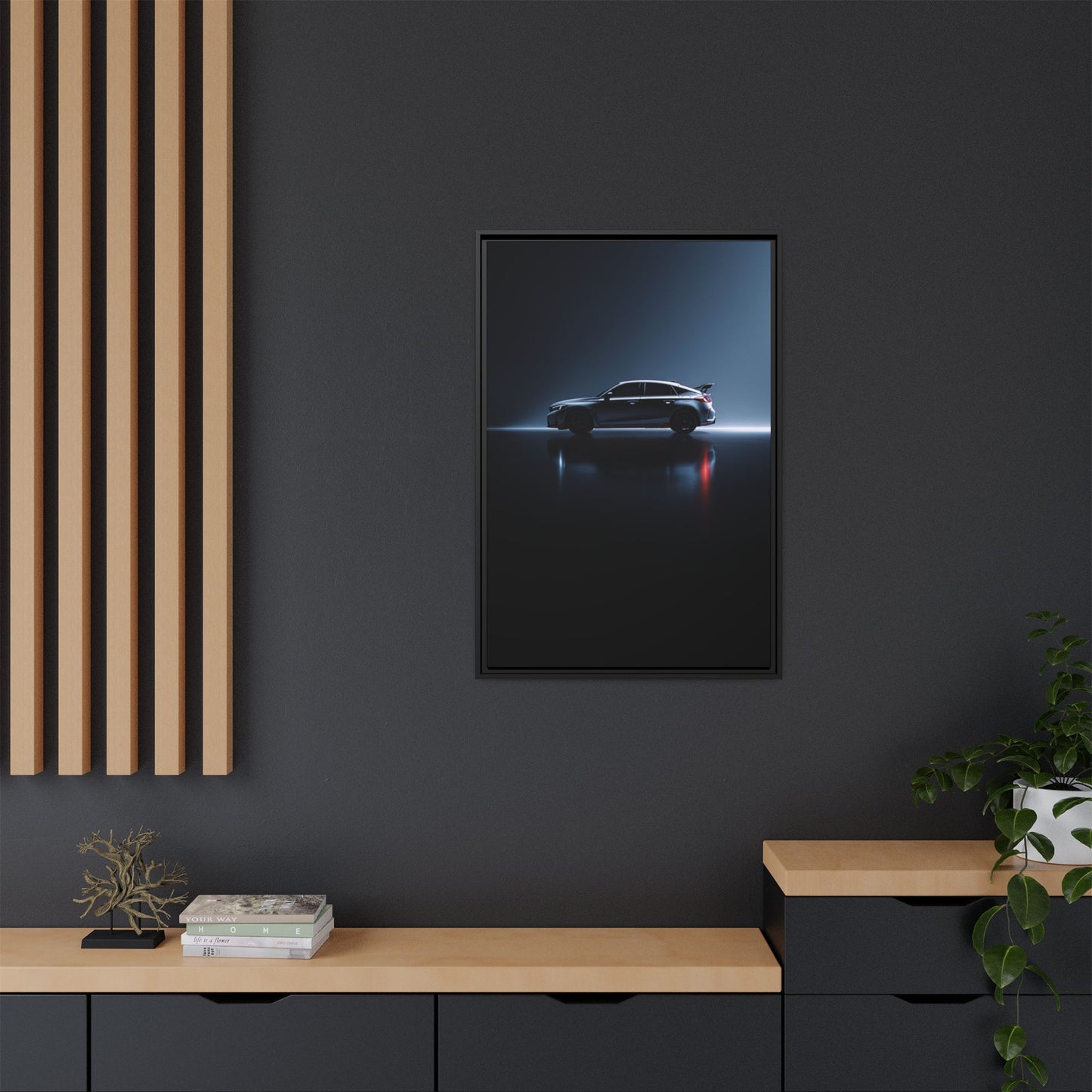 Honda Civic Type R FL5 – Modern Hot Hatch Silhouette | Luxury Matte Canvas