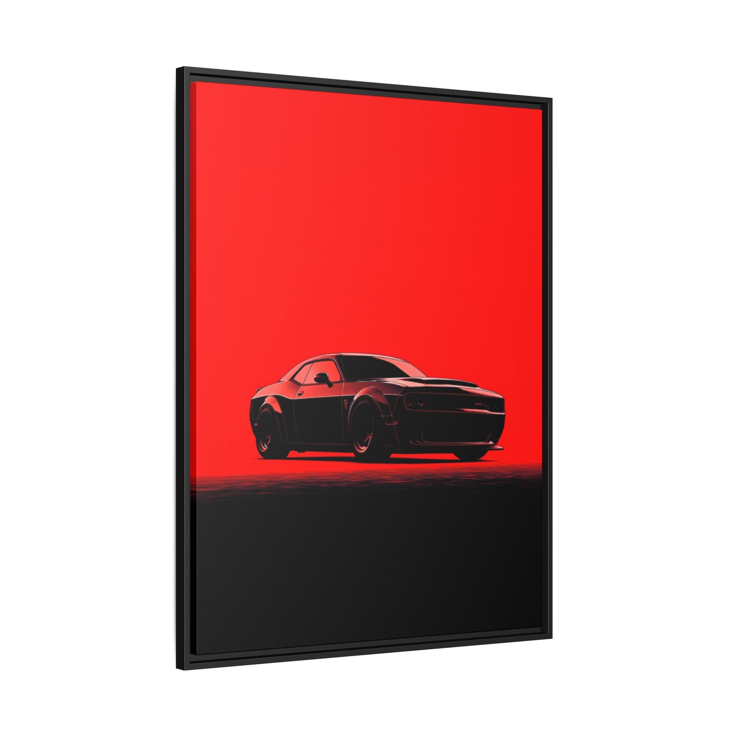 Dodge Challenger Hellcat – Supercharged Silhouette | Luxury Matte Canvas