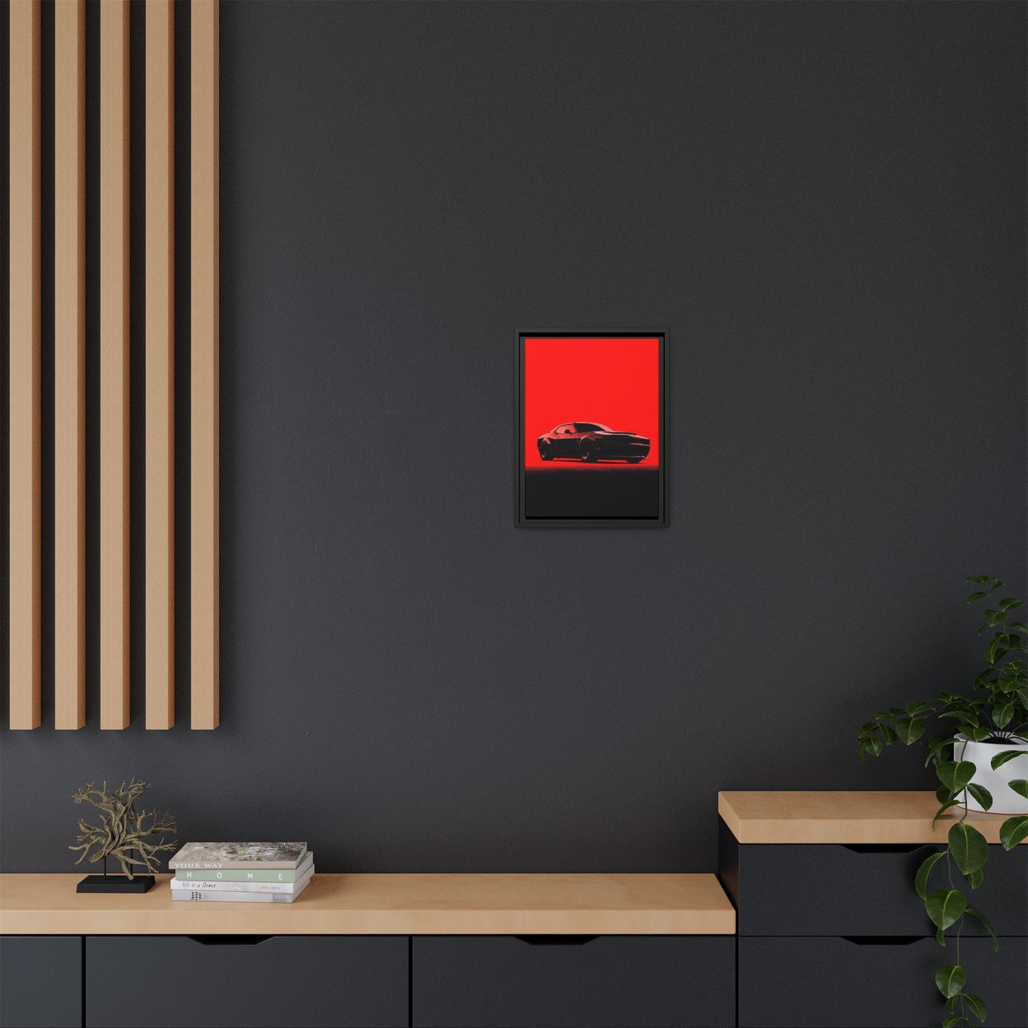 Dodge Challenger Hellcat – Supercharged Silhouette | Luxury Matte Canvas