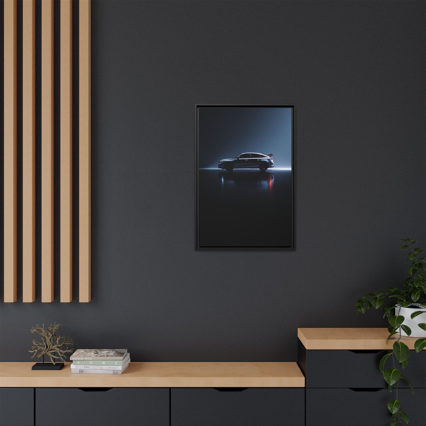 Honda Civic Type R FL5 – Modern Hot Hatch Silhouette | Luxury Matte Canvas