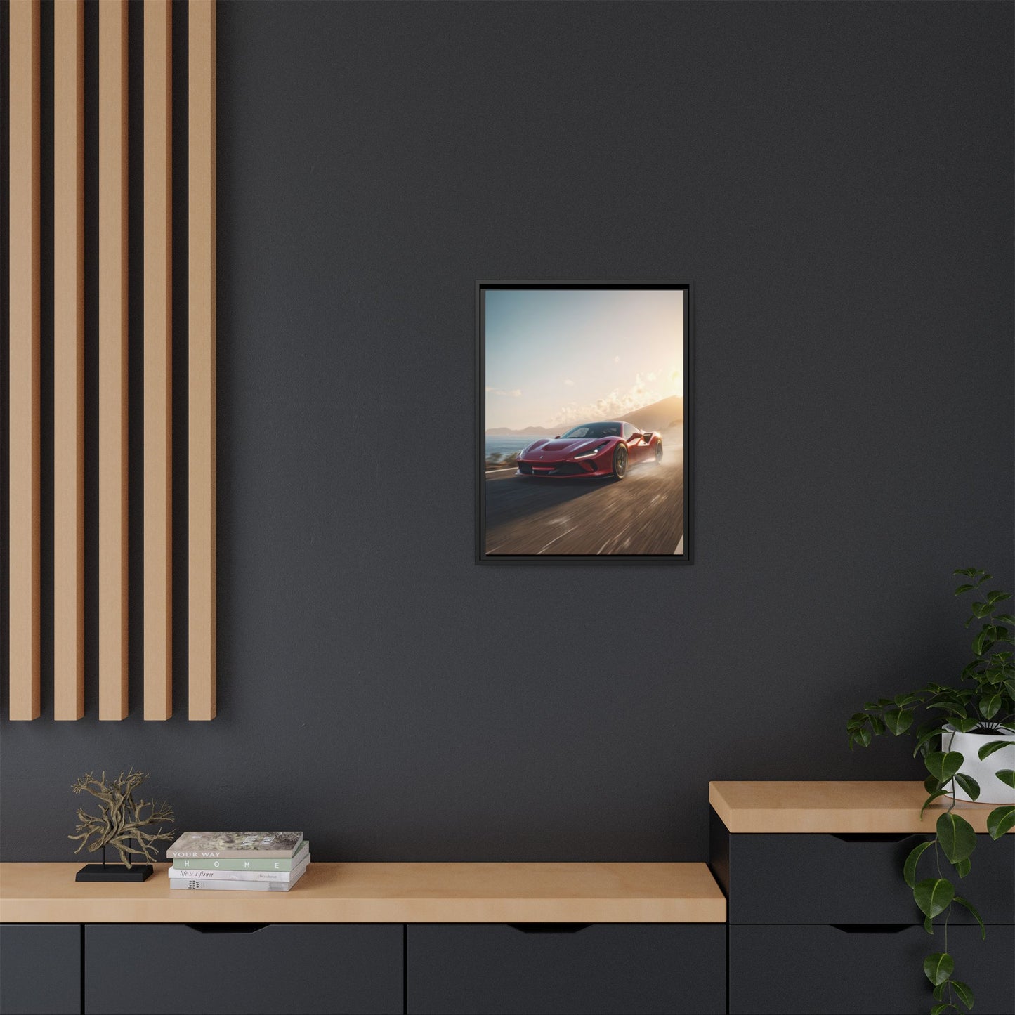 Ferrari F8 Tributo – Aerotech Silhouette | Luxury Matte Canvas