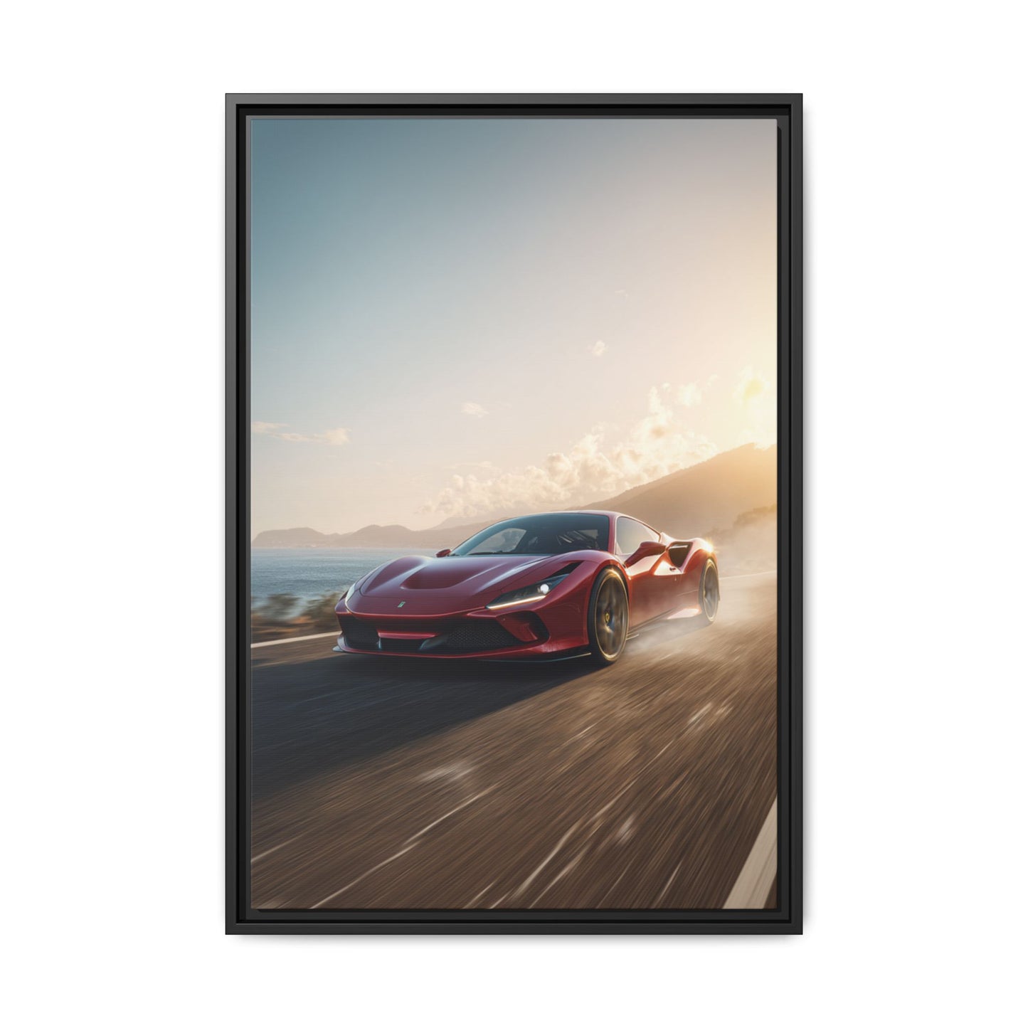 Ferrari F8 Tributo – Aerotech Silhouette | Luxury Matte Canvas