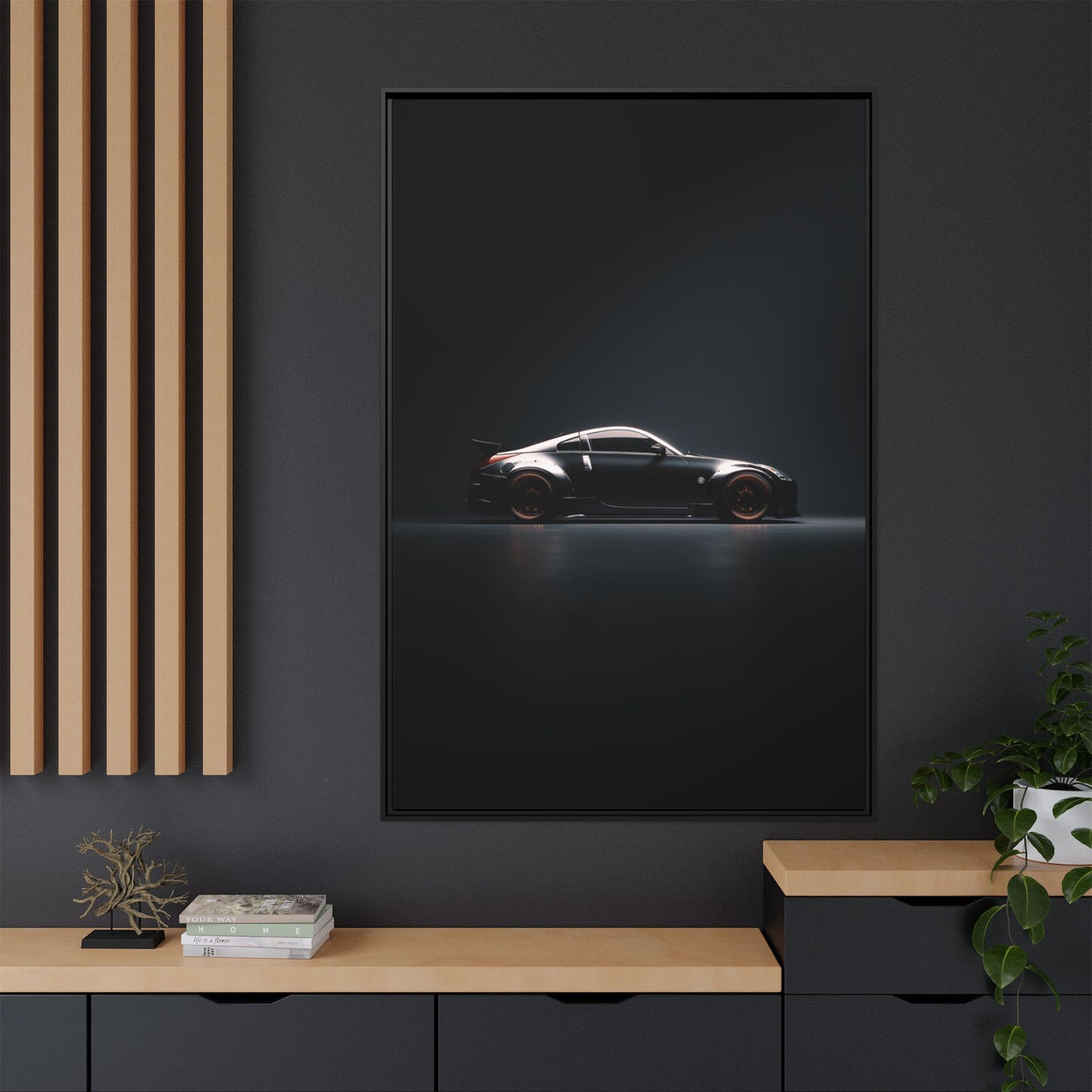 Nissan 350Z – Modern JDM Silhouette | Luxury Matte Canvas