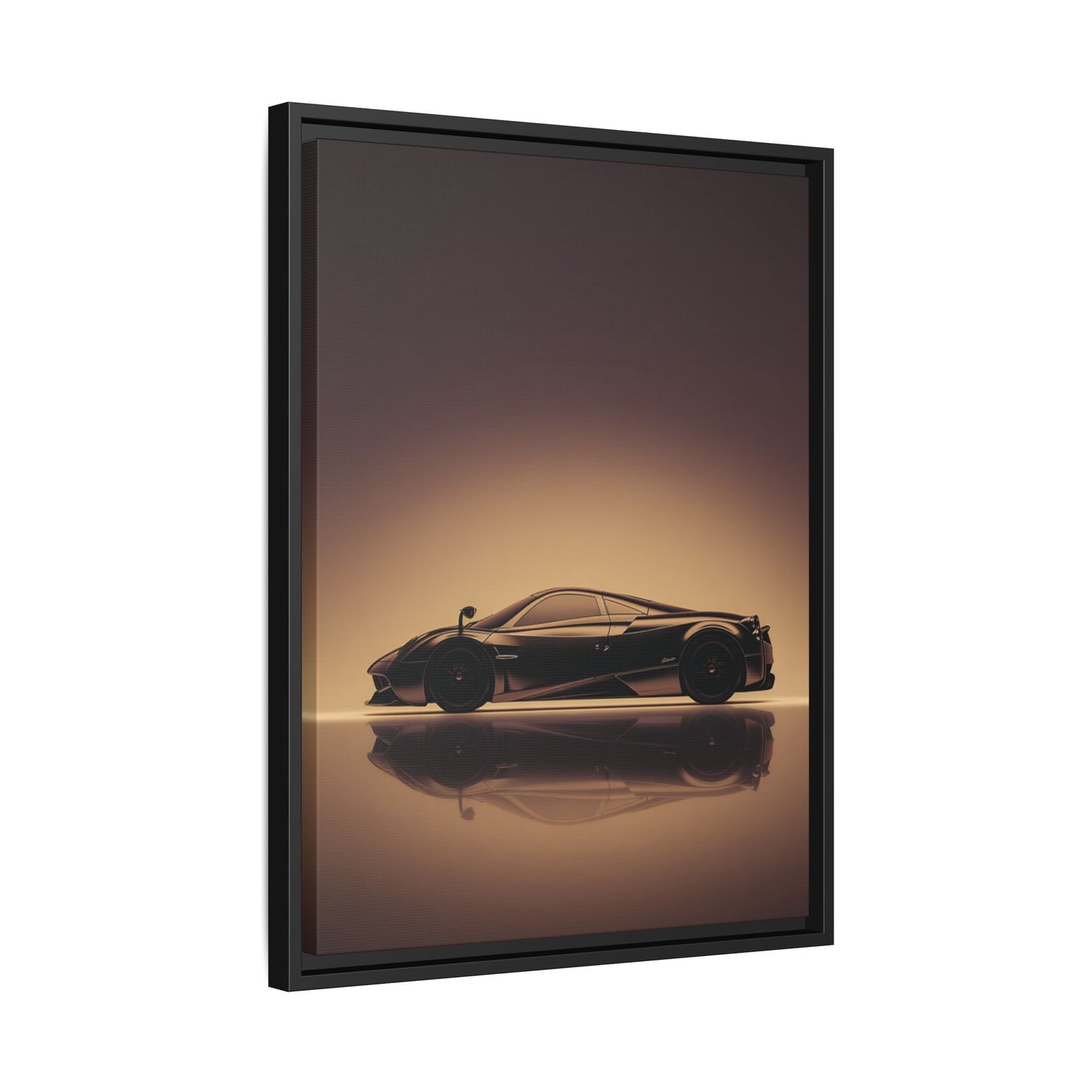 Pagani Huayra – Airflow Silhouette | Luxury Matte Canvas