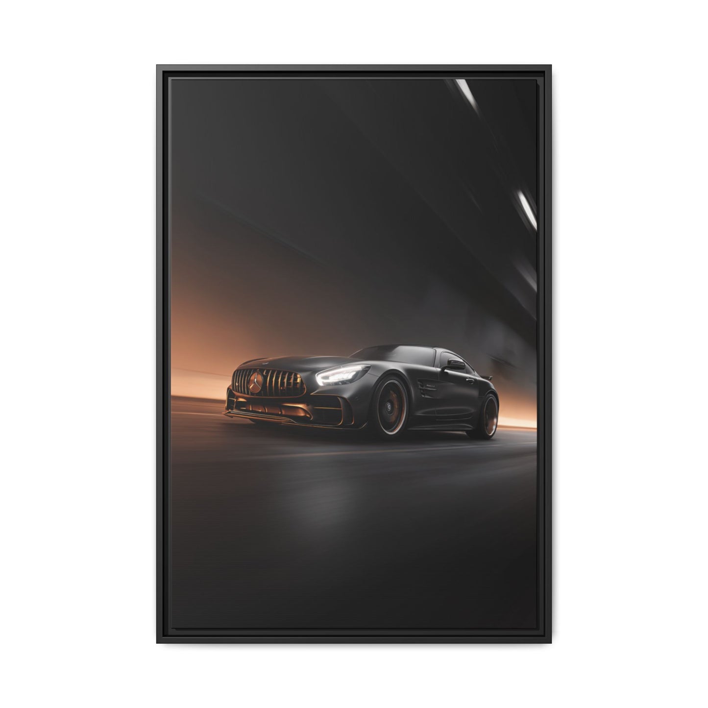 Mercedes-AMG GT – Performance Silhouette | Luxury Matte Canvas