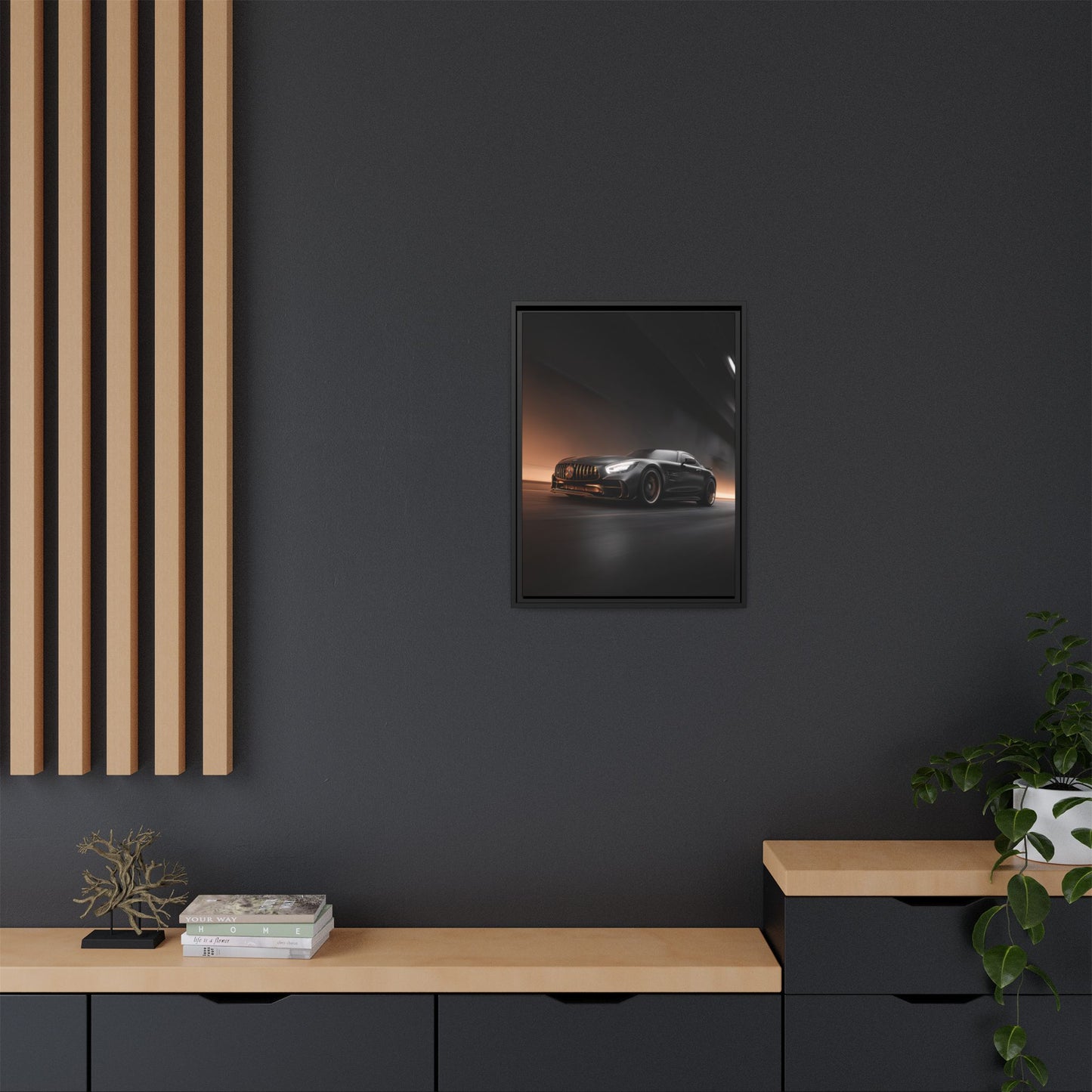 Mercedes-AMG GT – Performance Silhouette | Luxury Matte Canvas