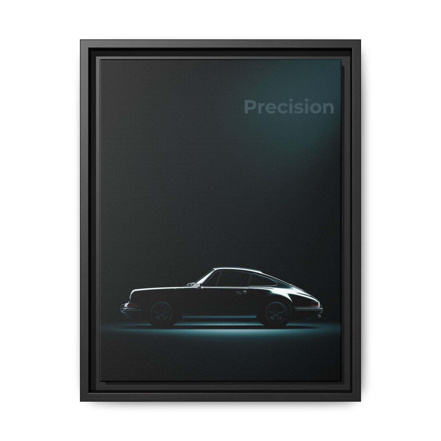 Porsche 911 – Precision Silhouette | Luxury Matte Canvas