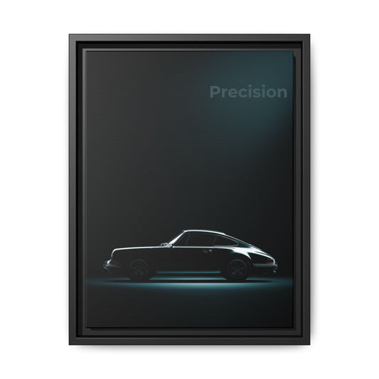 Porsche 911 – Precision Silhouette | Luxury Matte Canvas
