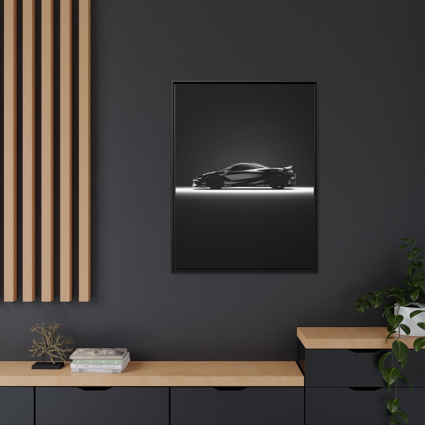 McLaren 765LT – Longtail Silhouette | Luxury Matte Canvas