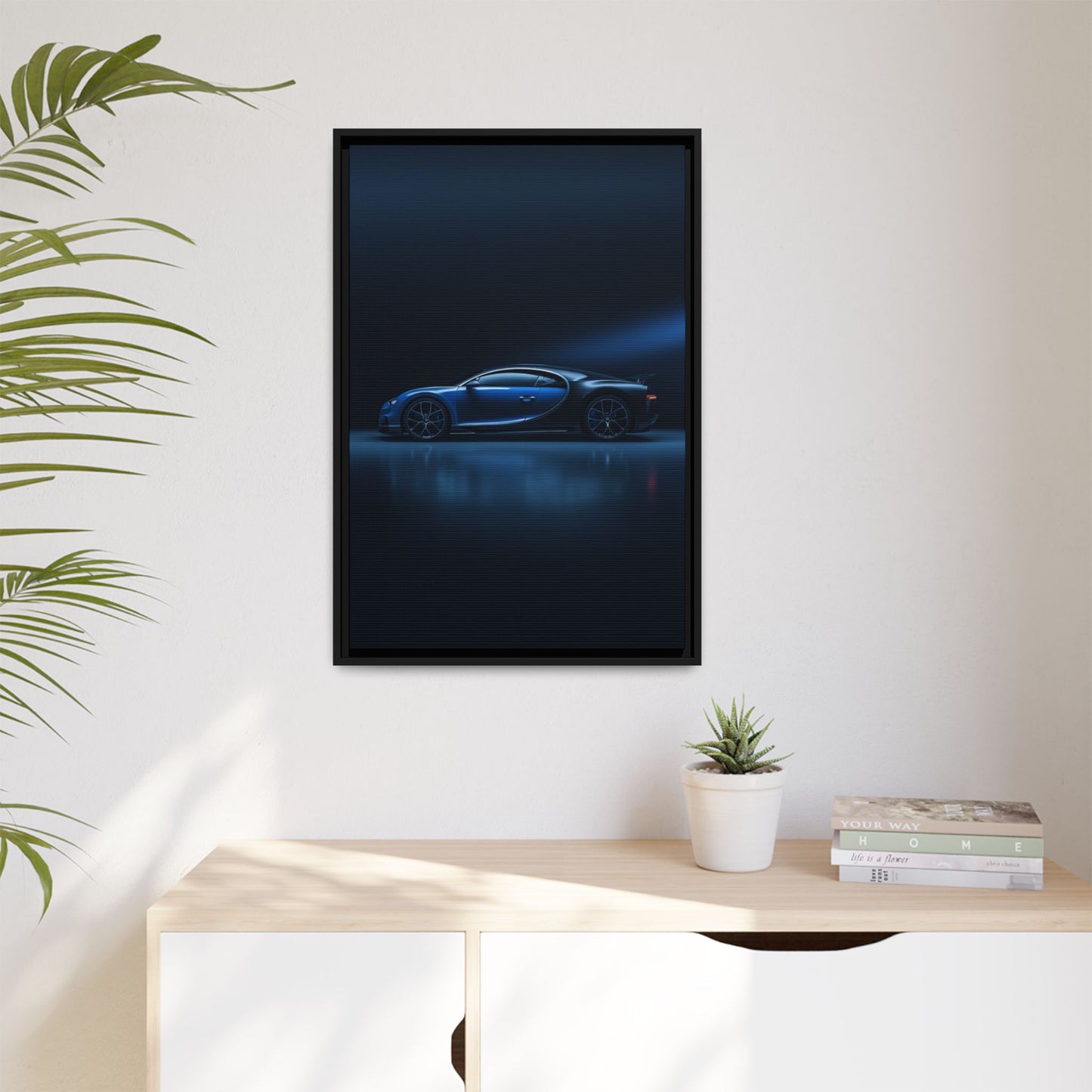 Bugatti Chiron – Hyperline Silhouette | Luxury Matte Canvas