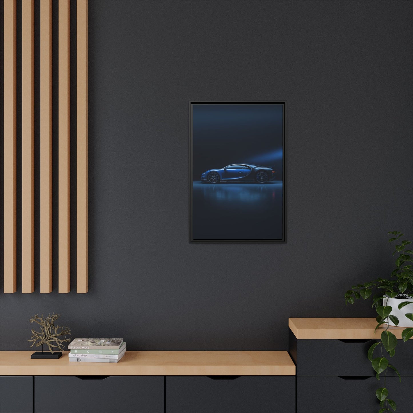 Bugatti Chiron – Hyperline Silhouette | Luxury Matte Canvas