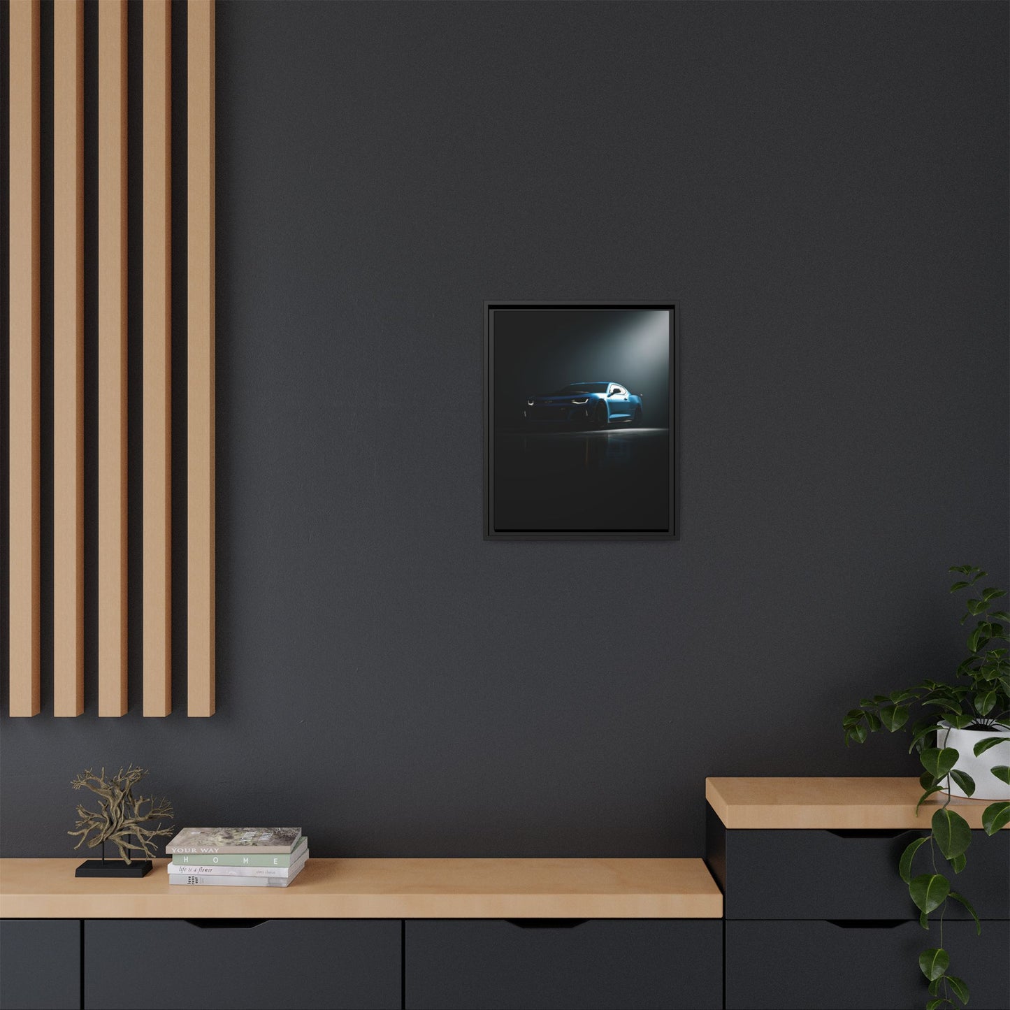 Chevrolet Camaro ZL1 – Performance Muscle Silhouette | Luxury Matte Canvas