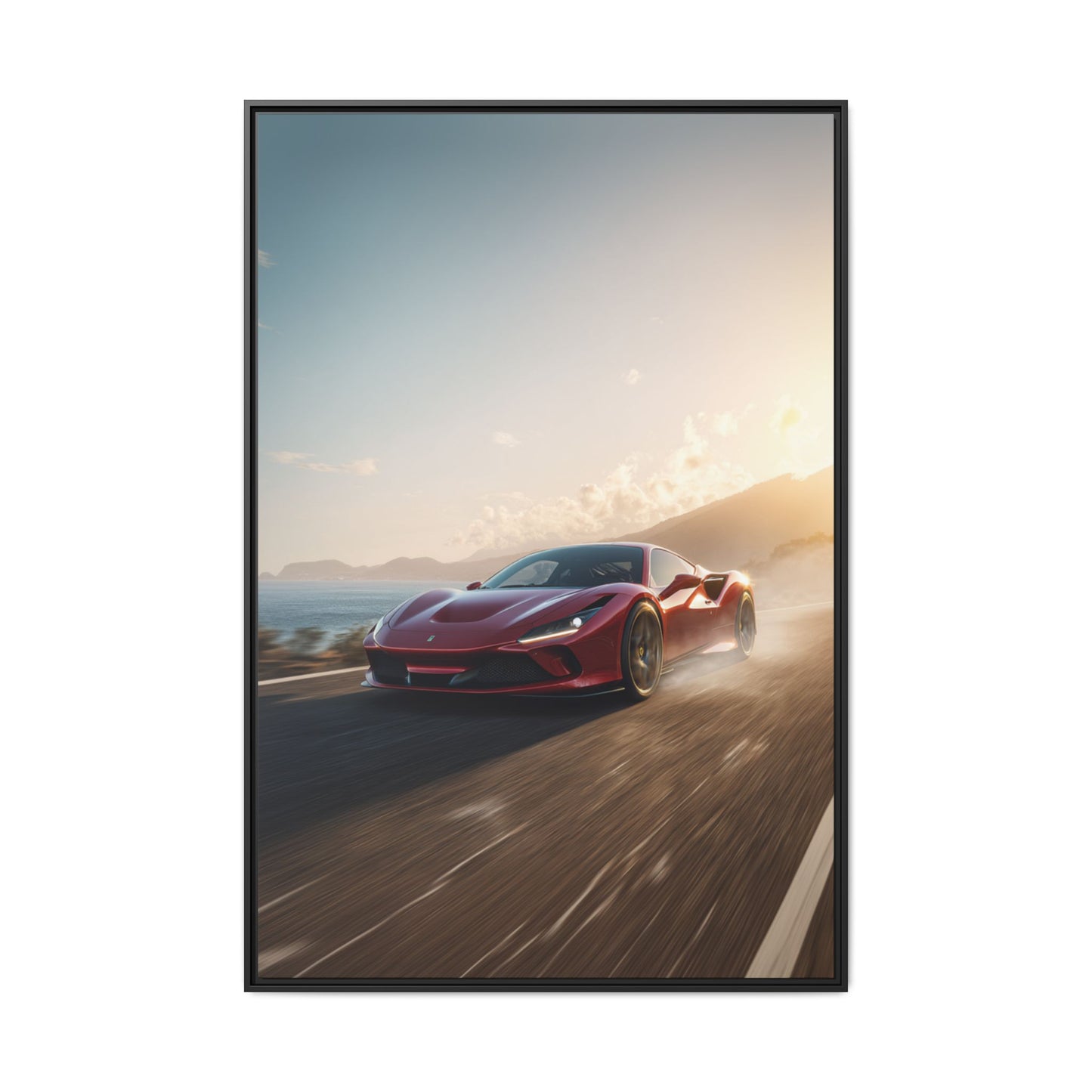 Ferrari F8 Tributo – Aerotech Silhouette | Luxury Matte Canvas