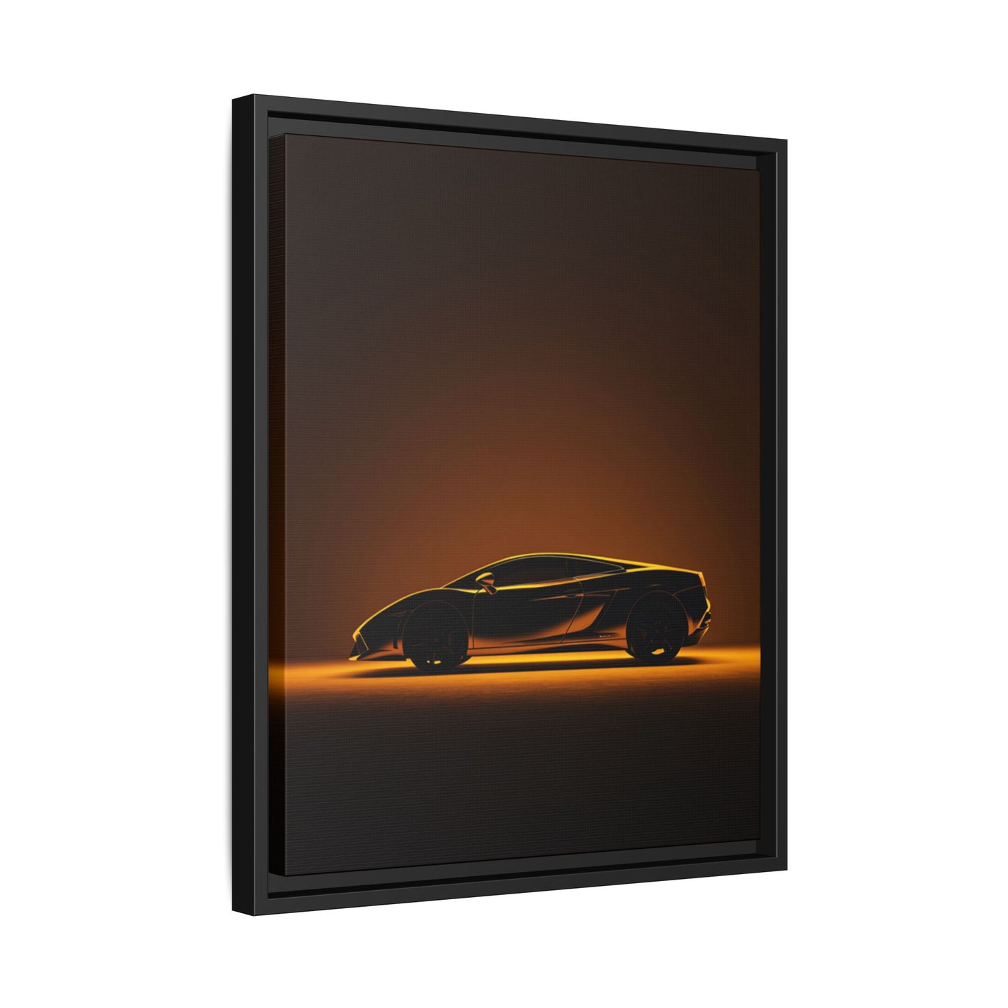 Lamborghini Gallardo – Classic Bull Silhouette | Luxury Matte Canvas