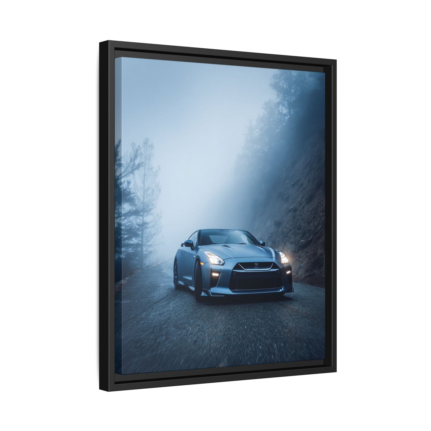 Nissan GT-R R35 – Godzilla Silhouette | Luxury Matte Canvas