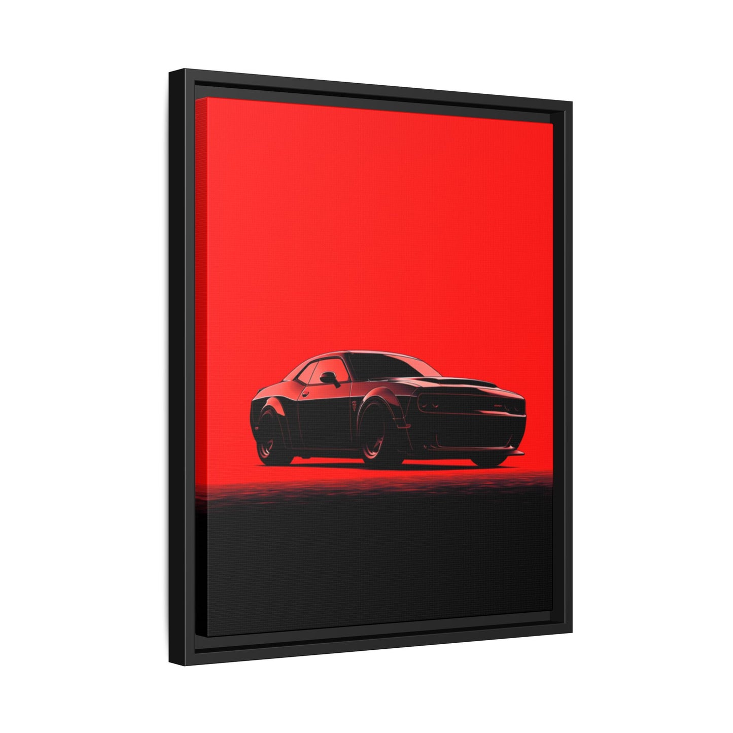 Dodge Challenger Hellcat – Supercharged Silhouette | Luxury Matte Canvas