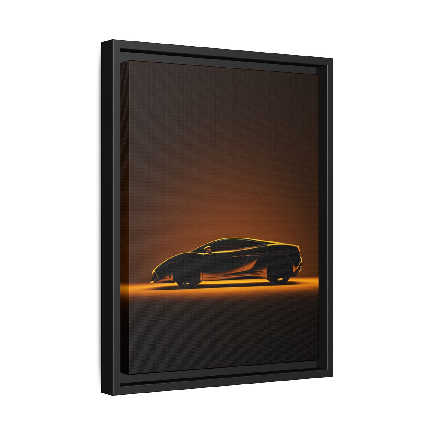Lamborghini Gallardo – Classic Bull Silhouette | Luxury Matte Canvas