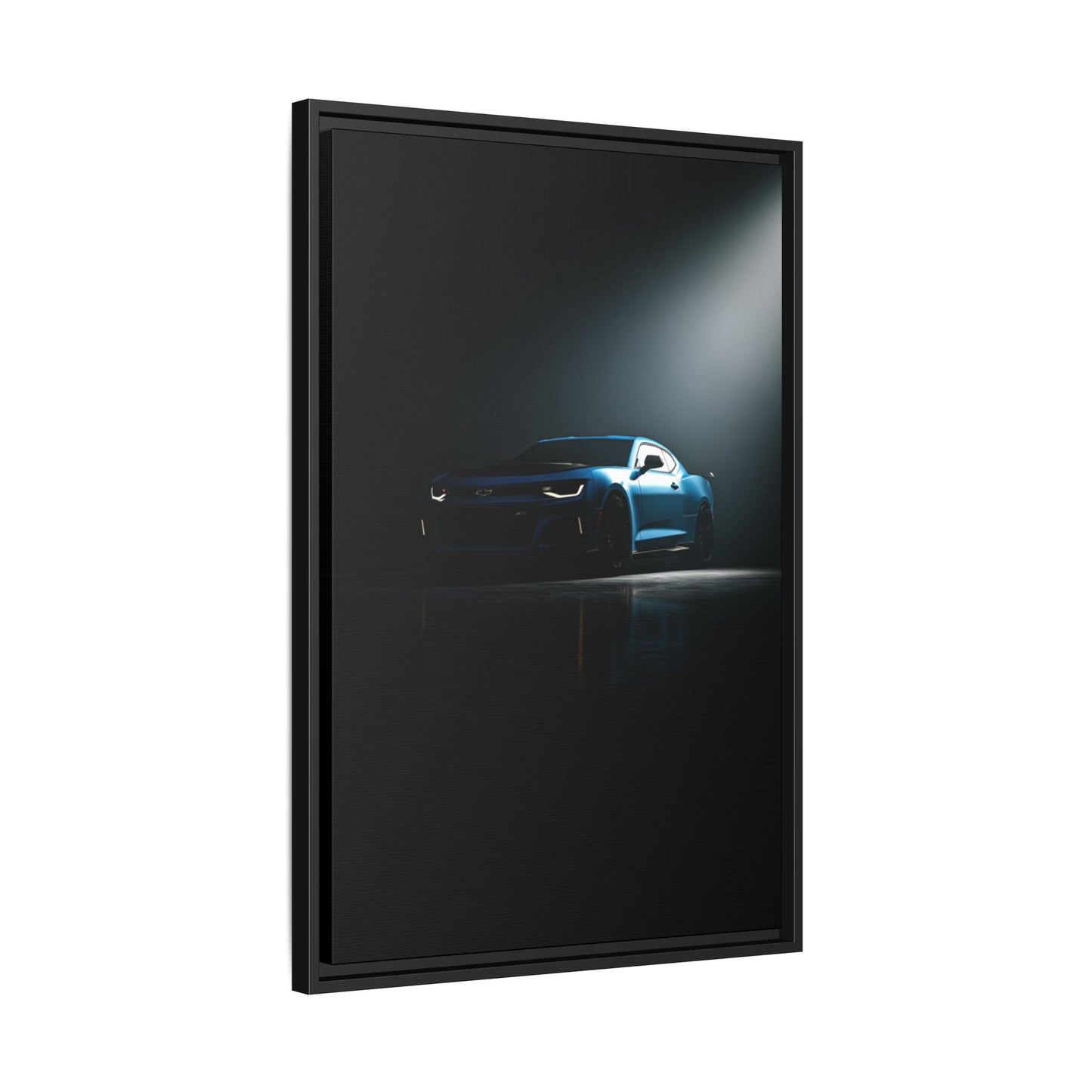 Chevrolet Camaro ZL1 – Performance Muscle Silhouette | Luxury Matte Canvas
