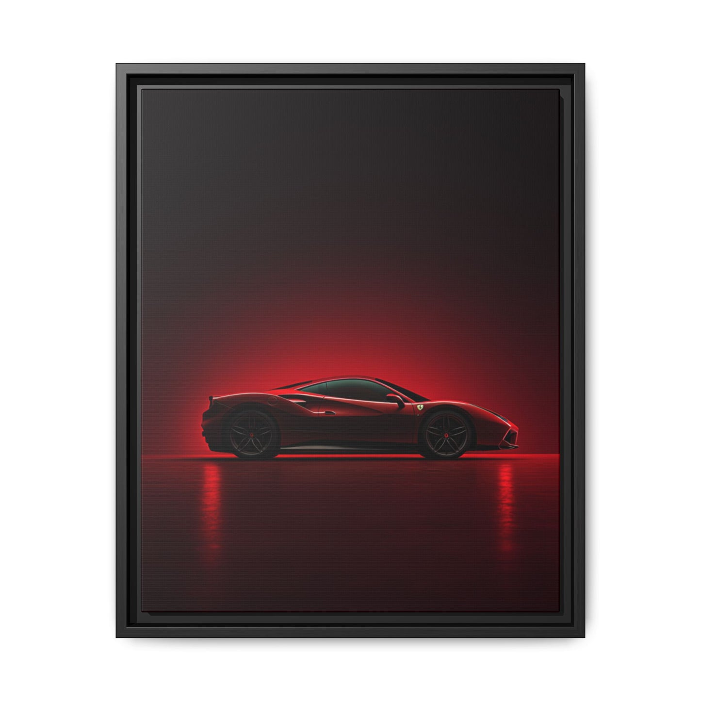Ferrari 488 GTB – Aero Silhouette | Luxury Matte Canvas