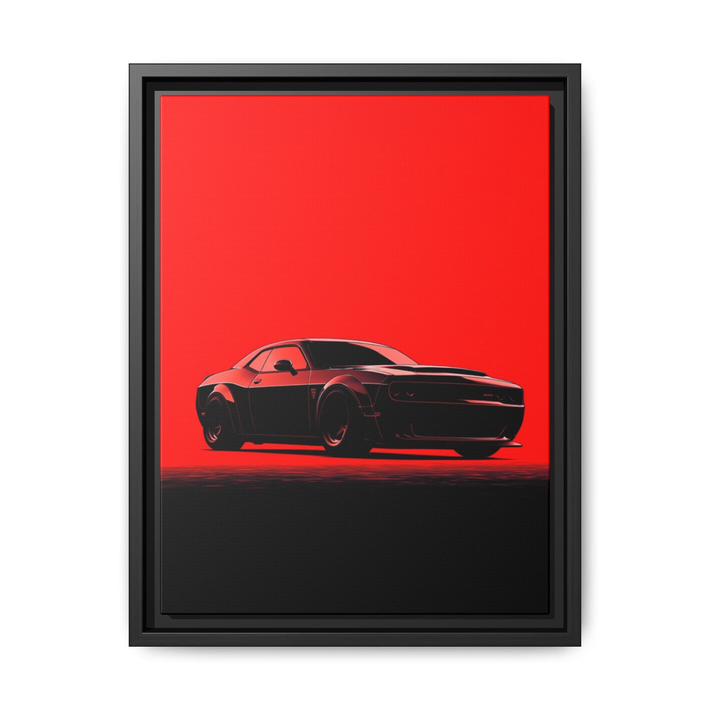 Dodge Challenger Hellcat – Supercharged Silhouette | Luxury Matte Canvas