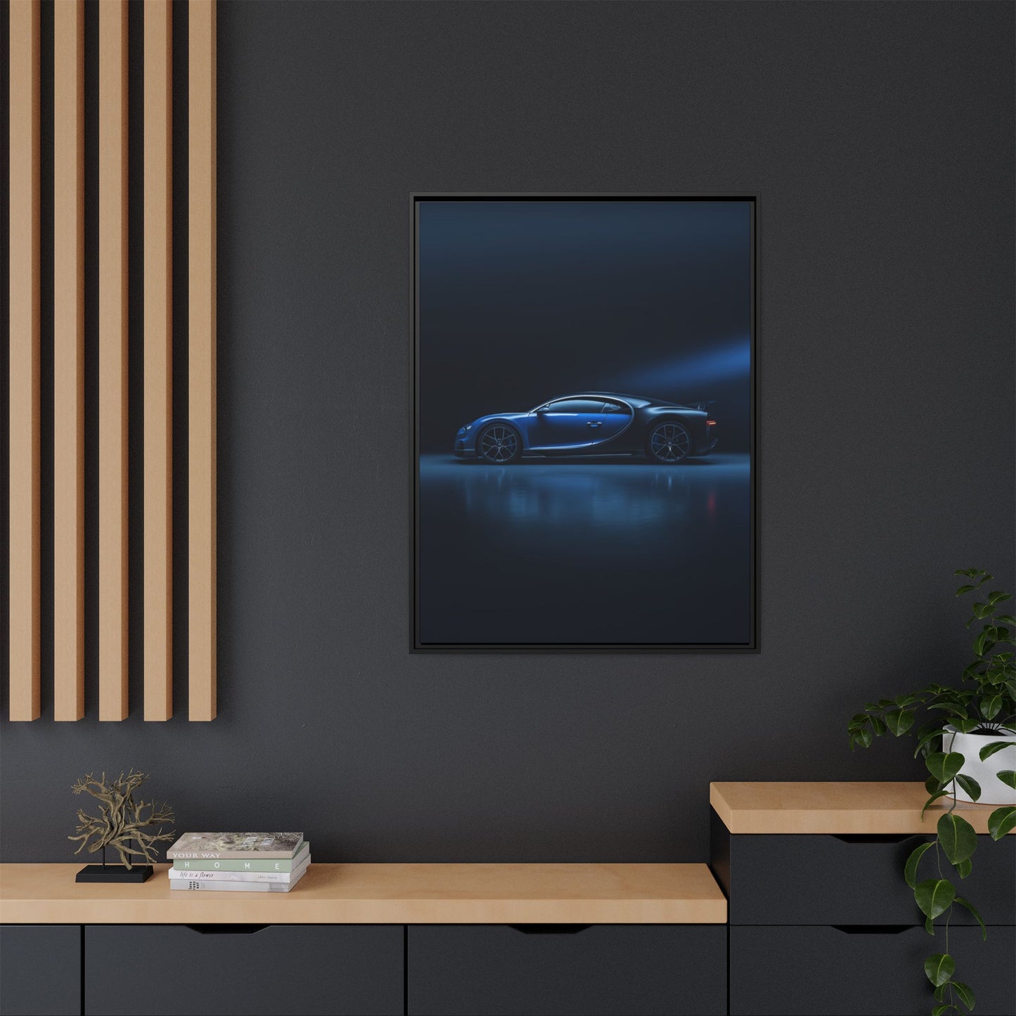 Bugatti Chiron – Hyperline Silhouette | Luxury Matte Canvas