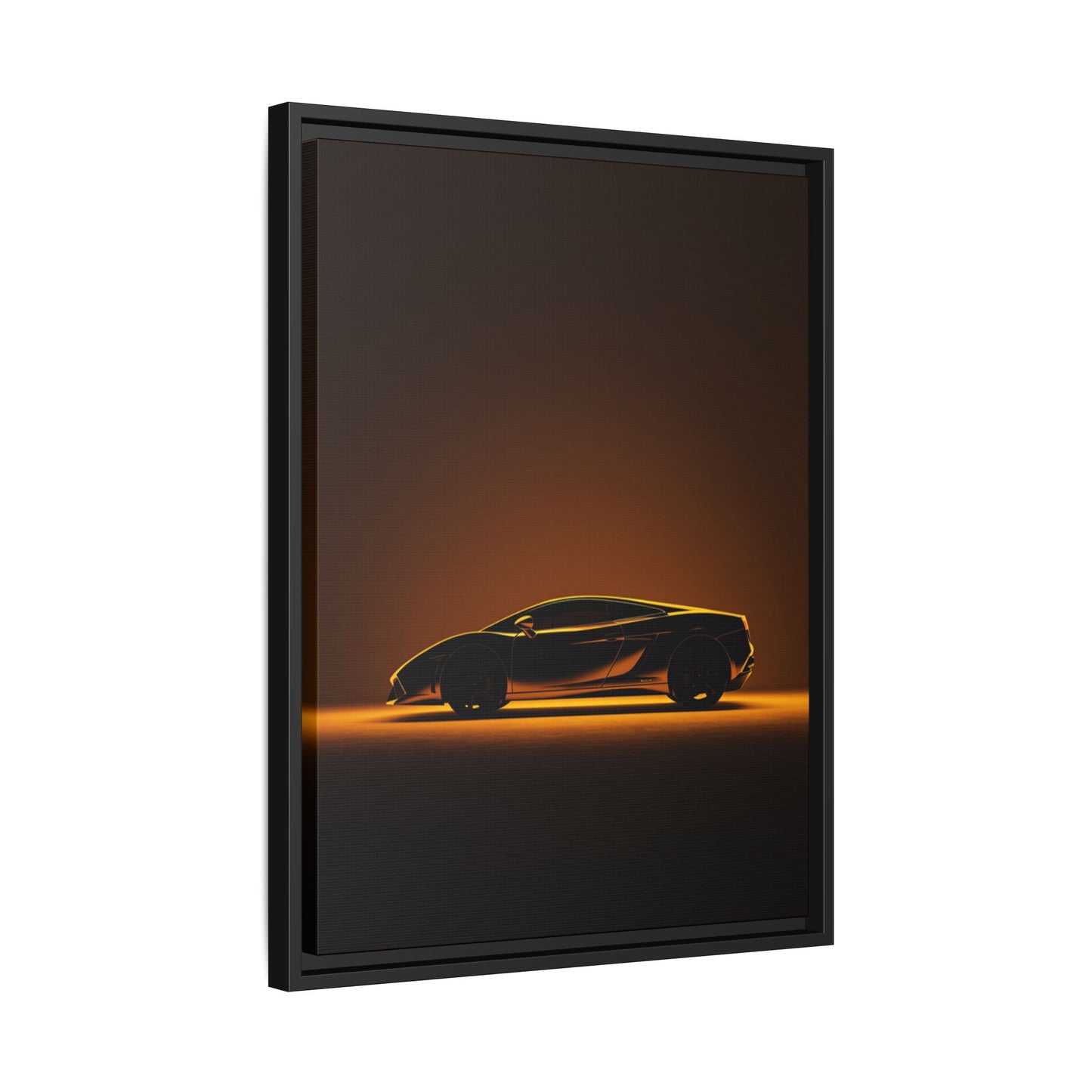 Lamborghini Gallardo – Classic Bull Silhouette | Luxury Matte Canvas