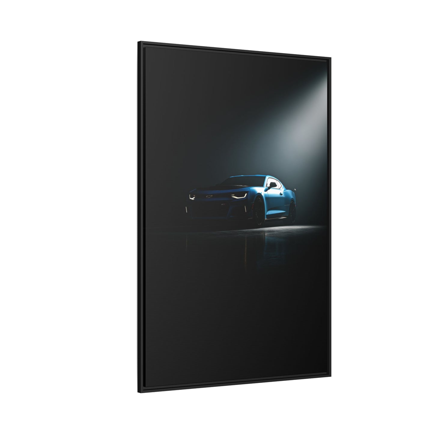 Chevrolet Camaro ZL1 – Performance Muscle Silhouette | Luxury Matte Canvas