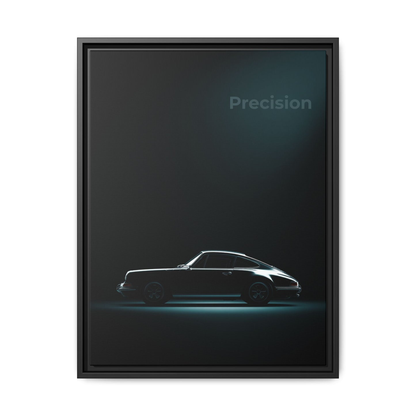Porsche 911 – Precision Silhouette | Luxury Matte Canvas