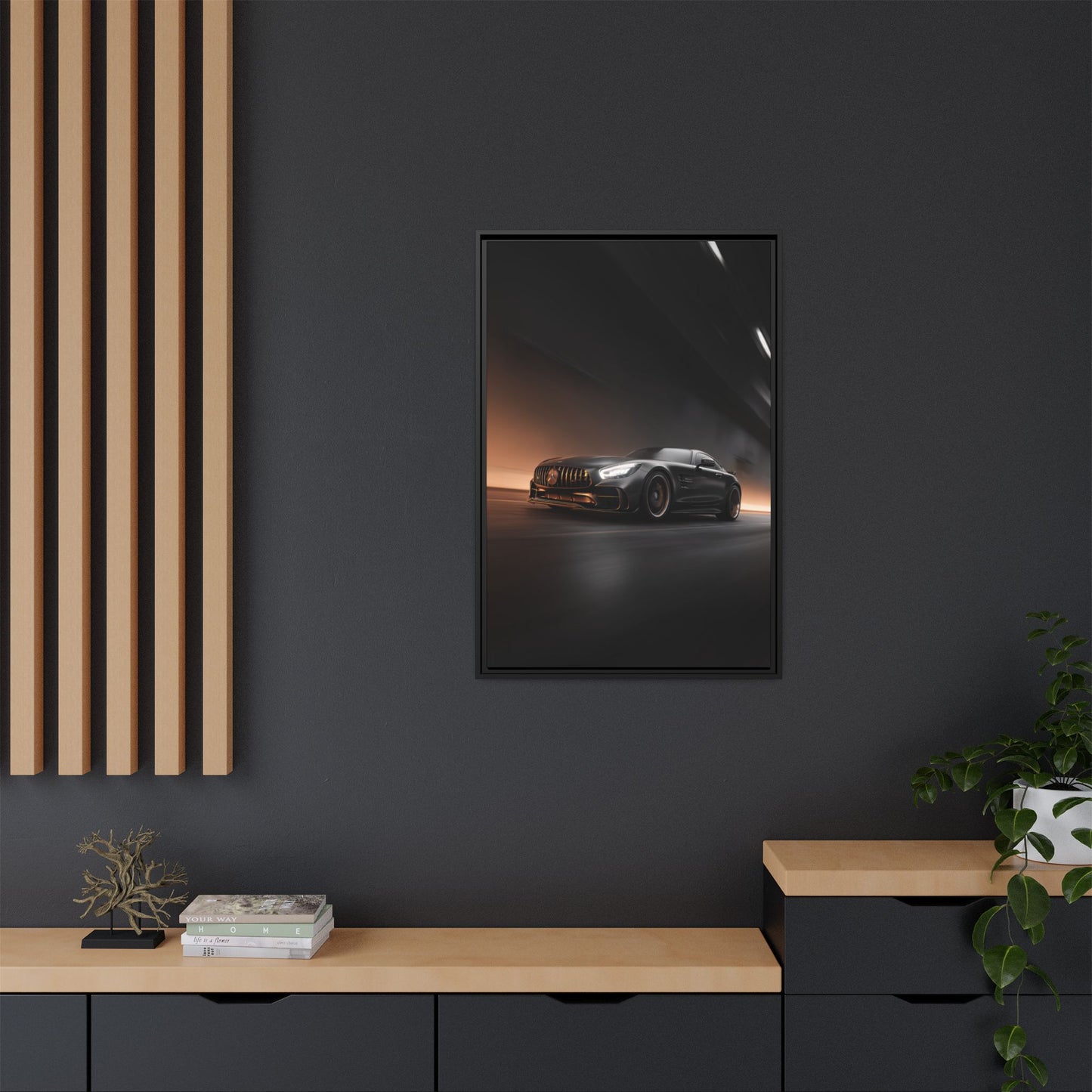 Mercedes-AMG GT – Performance Silhouette | Luxury Matte Canvas