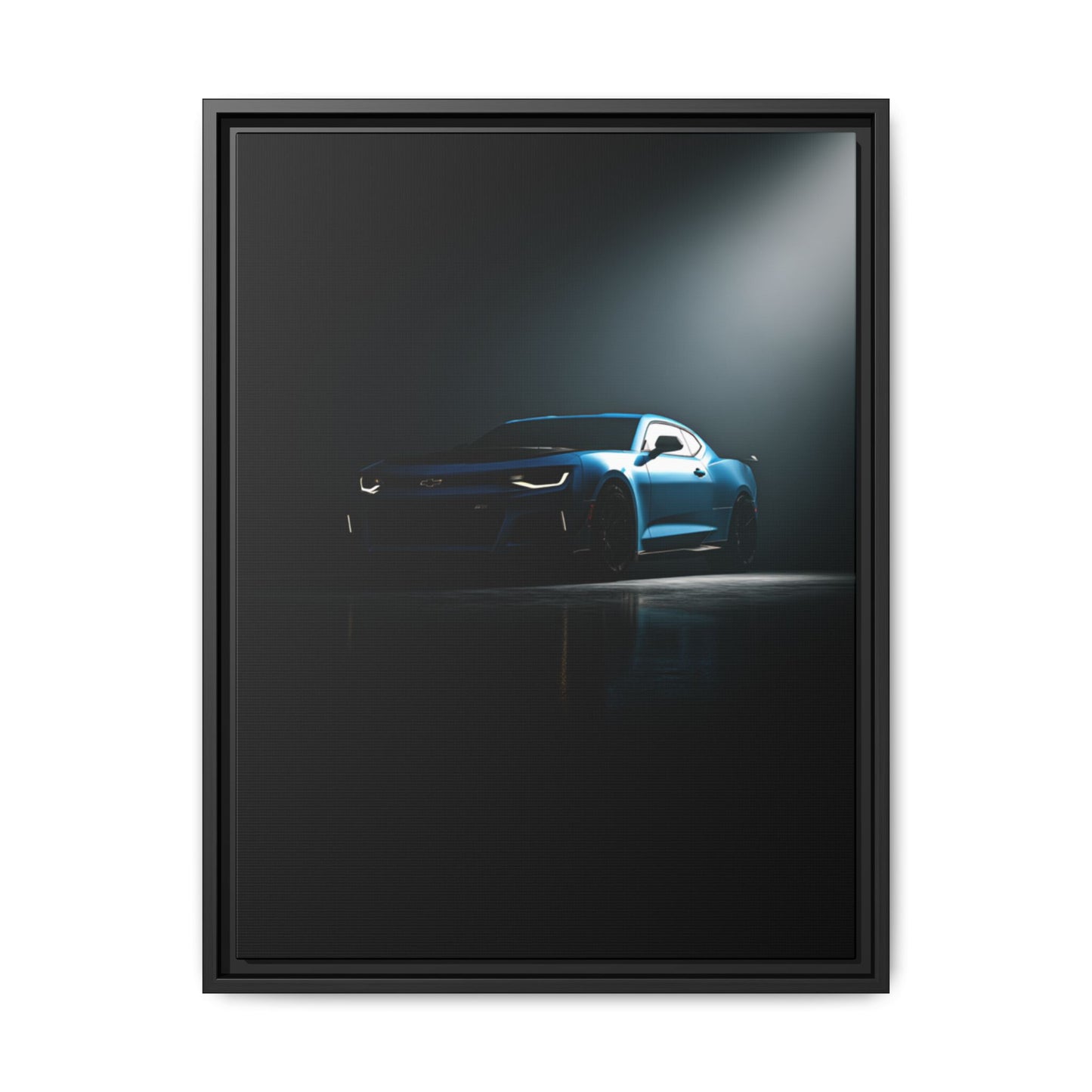 Chevrolet Camaro ZL1 – Performance Muscle Silhouette | Luxury Matte Canvas