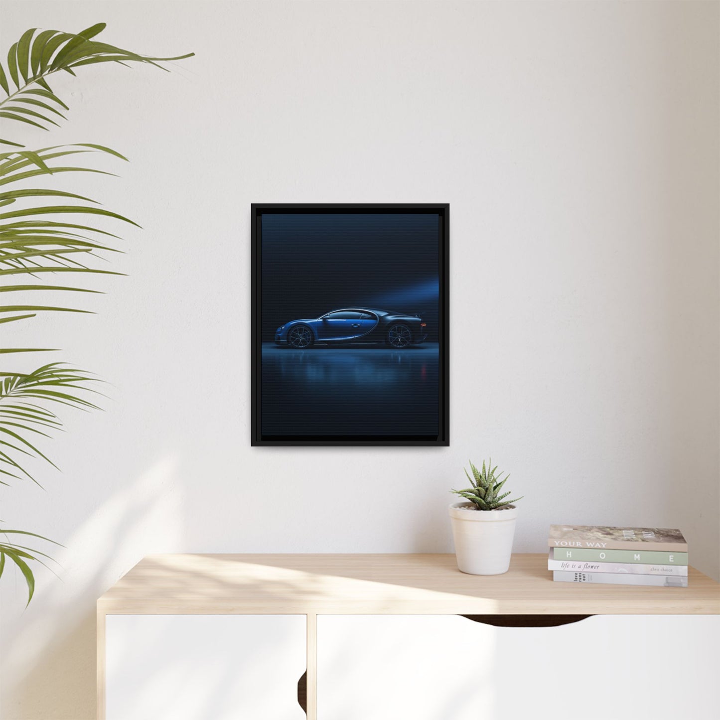 Bugatti Chiron – Hyperline Silhouette | Luxury Matte Canvas