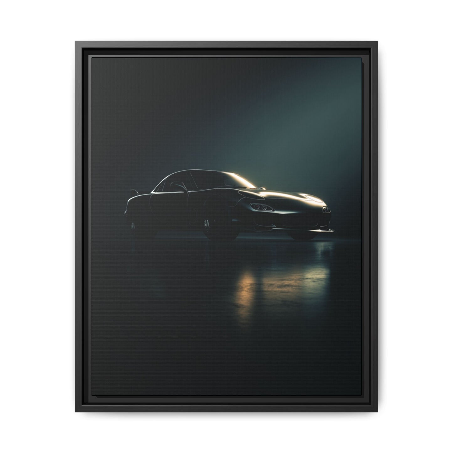 Mazda RX-7 FD – Rotary Legend Silhouette | Luxury Matte Canvas