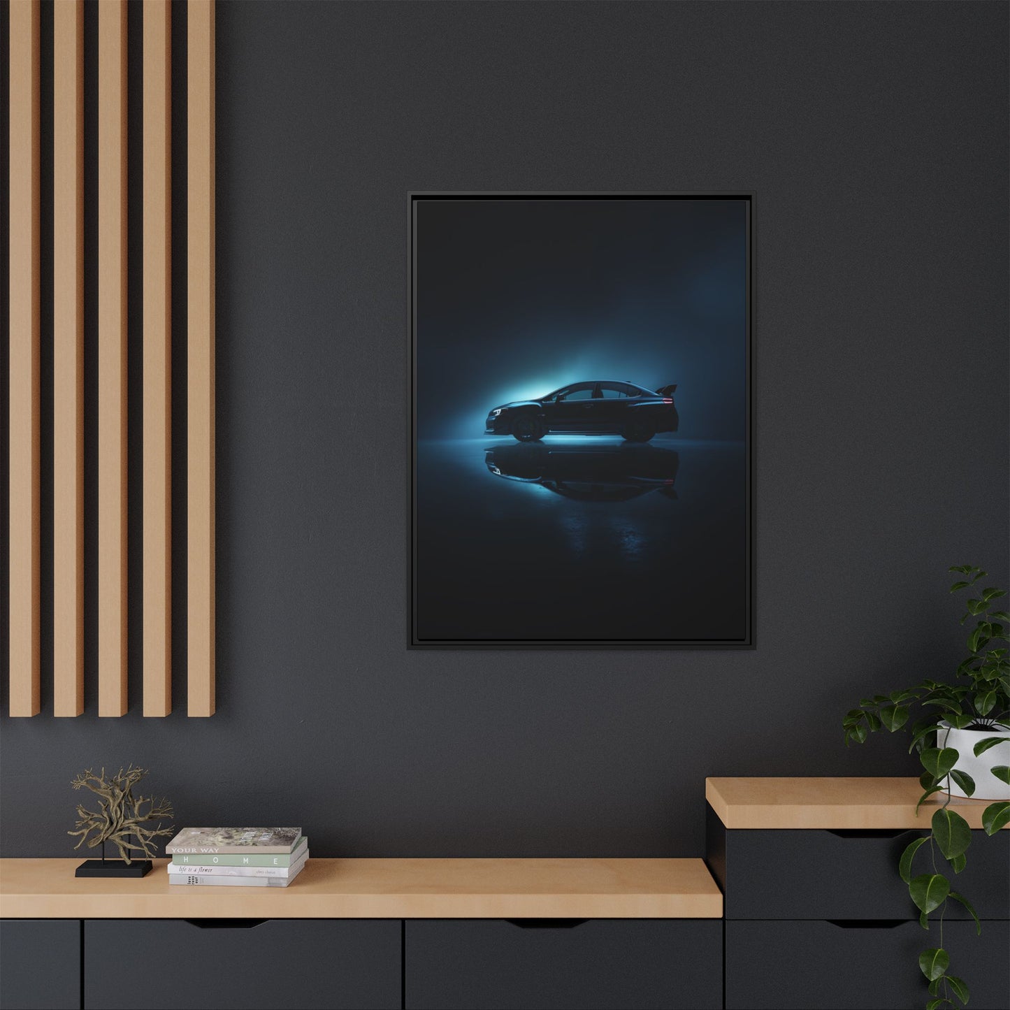 Subaru WRX STI – Rally Legend Silhouette | Luxury Matte Canvas