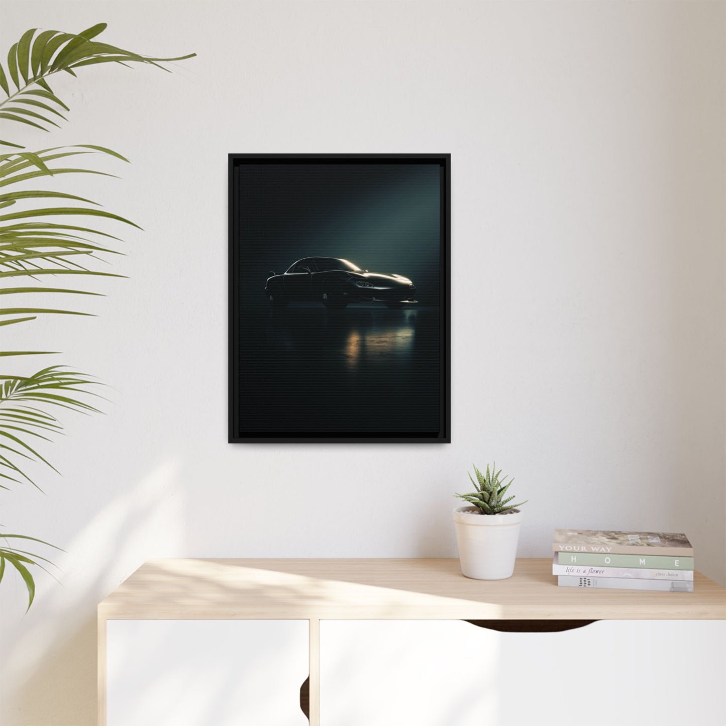 Mazda RX-7 FD – Rotary Legend Silhouette | Luxury Matte Canvas