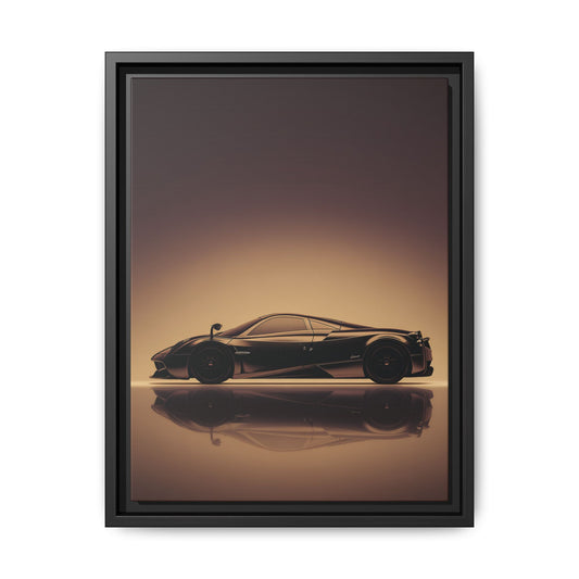 Pagani Huayra – Airflow Silhouette | Luxury Matte Canvas